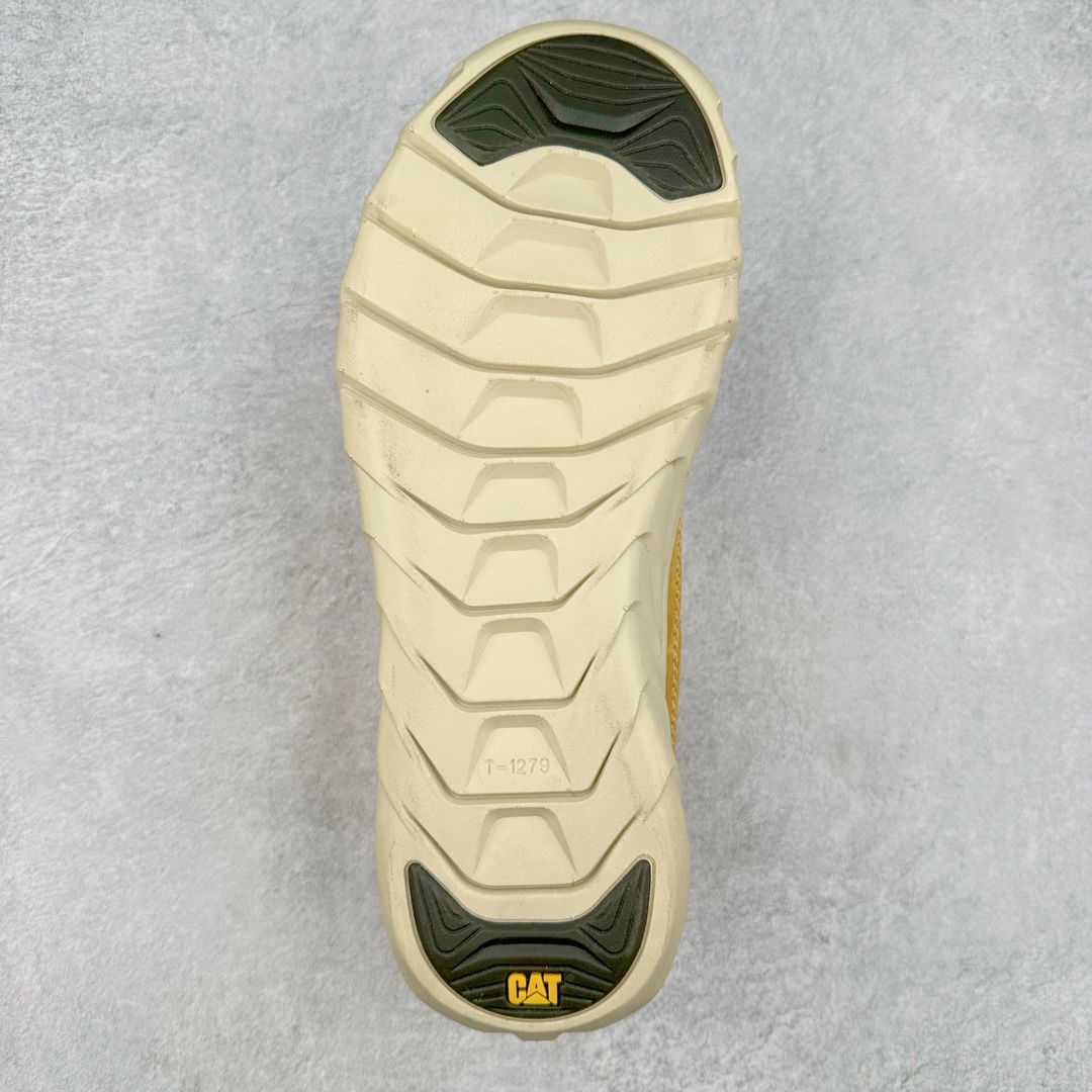 图片[9]-CAT/卡特 2024ss秋季新款 EASE超轻系列 天猫同款 高帮工装休闲鞋正品全新出炉 工艺品质 专为高端海淘代购客户准备 鞋面采用头层磨砂牛皮 此款每年销量爆炸 由于纯手工机打走线 做工极其复杂 在保证品质的情况下 工厂产量有限 基本上供不应求 品质毋庸置疑 可以对比原版 全套官网统一包装 尺码：39 40 41 42 43 44（皮鞋码）-选品中心