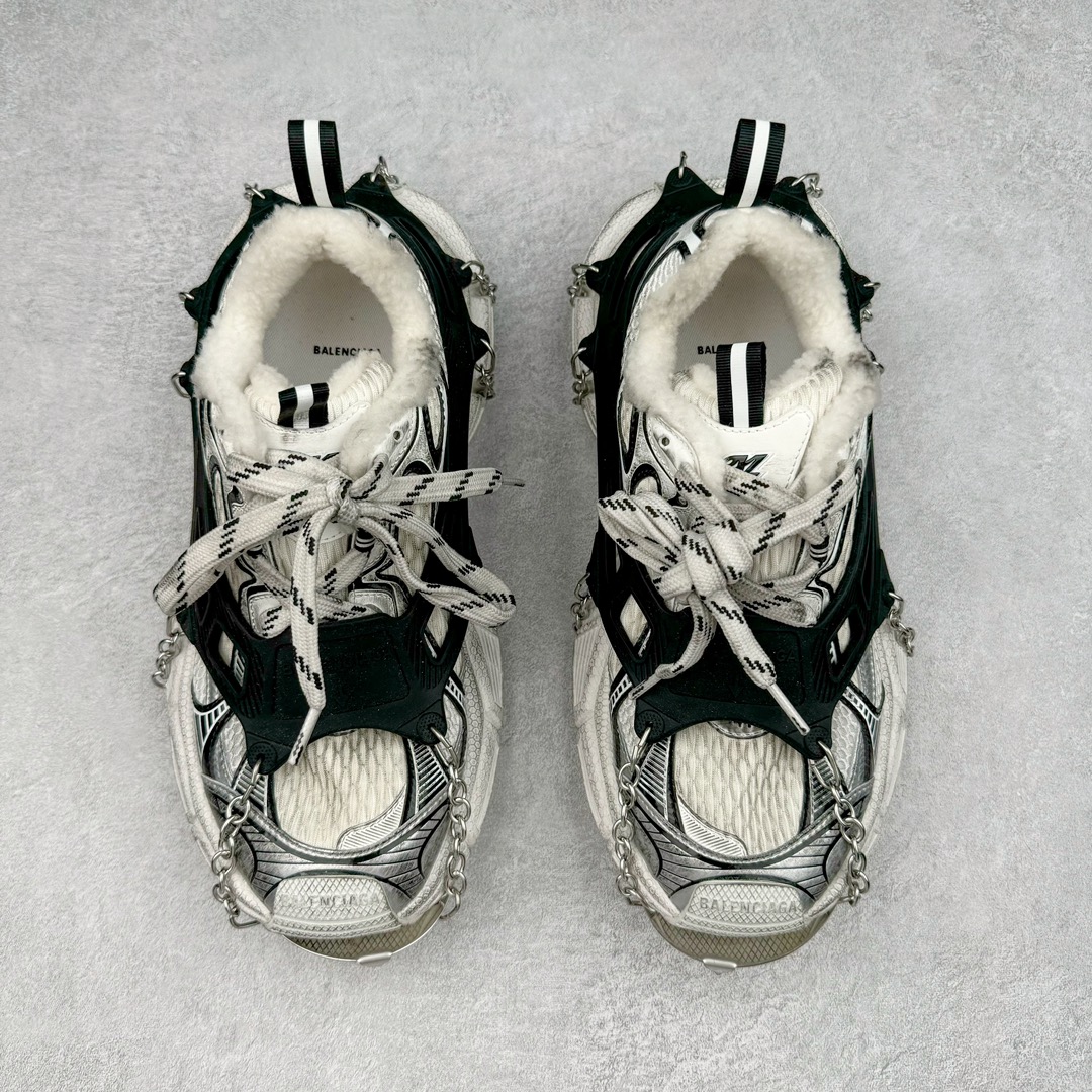图片[2]-＃JC纯原 BALENCIAGA 3XL Sneakers 巴黎世家十代冰爪加绒版系带低帮走秀复古老爹鞋 配套套现全码福利开炸 长期补货价格一步到位 市场中端王者 欢迎对比 实力大厂成熟流水线出品 品控完美 免检产品 新配色陆续开发 全套原纸板楦头开发 完美版型 鞋头边缘和后帮徽标 鞋面和后跟凸印尺码 鞋舌 3XL 橡胶品牌标识和反光细节 鞋帮拉袢和鞋舌拉祥 配反光细节 备用鞋带在鞋履前侧 可在穿着前取下 便于不同造型搭配 注意运费超重 偏大一码 尺码：35 36 37 38 39 40 41 42 43 44 45 46-选品中心