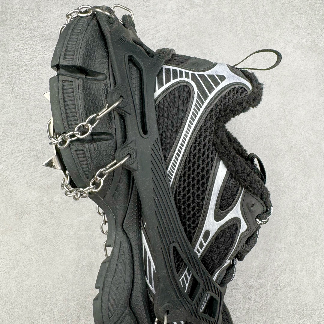 图片[6]-＃JC纯原 BALENCIAGA 3XL Sneakers 巴黎世家十代冰爪加绒版系带低帮走秀复古老爹鞋 配套套现全码福利开炸 长期补货价格一步到位 市场中端王者 欢迎对比 实力大厂成熟流水线出品 品控完美 免检产品 新配色陆续开发 全套原纸板楦头开发 完美版型 鞋头边缘和后帮徽标 鞋面和后跟凸印尺码 鞋舌 3XL 橡胶品牌标识和反光细节 鞋帮拉袢和鞋舌拉祥 配反光细节 备用鞋带在鞋履前侧 可在穿着前取下 便于不同造型搭配 注意运费超重 偏大一码 尺码：35 36 37 38 39 40 41 42 43 44 45 46-选品中心