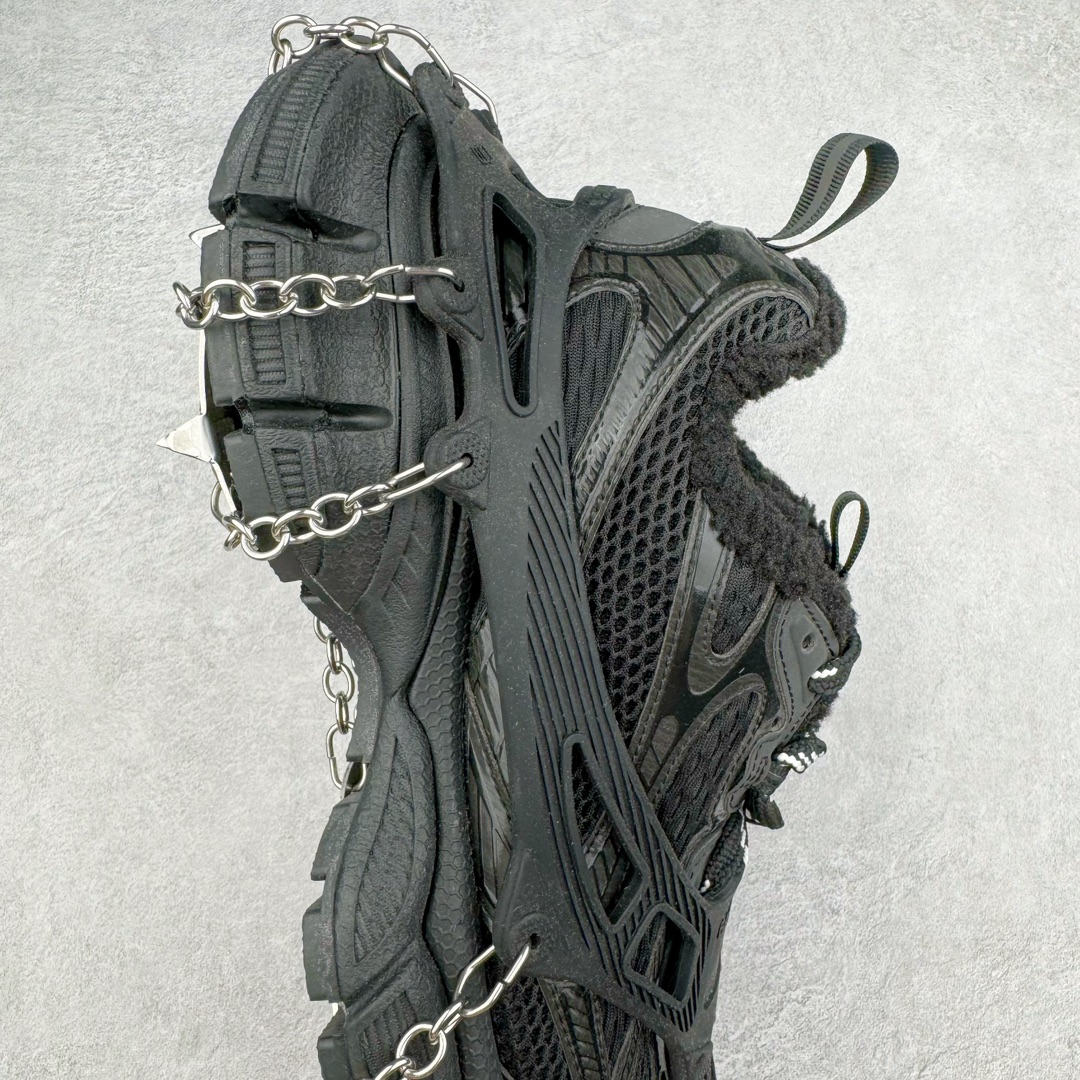 图片[6]-＃JC纯原 BALENCIAGA 3XL Sneakers 巴黎世家十代冰爪加绒版系带低帮走秀复古老爹鞋 配套套现全码福利开炸 长期补货价格一步到位 市场中端王者 欢迎对比 实力大厂成熟流水线出品 品控完美 免检产品 新配色陆续开发 全套原纸板楦头开发 完美版型 鞋头边缘和后帮徽标 鞋面和后跟凸印尺码 鞋舌 3XL 橡胶品牌标识和反光细节 鞋帮拉袢和鞋舌拉祥 配反光细节 备用鞋带在鞋履前侧 可在穿着前取下 便于不同造型搭配 注意运费超重 偏大一码 尺码：35 36 37 38 39 40 41 42 43 44 45 46-选品中心