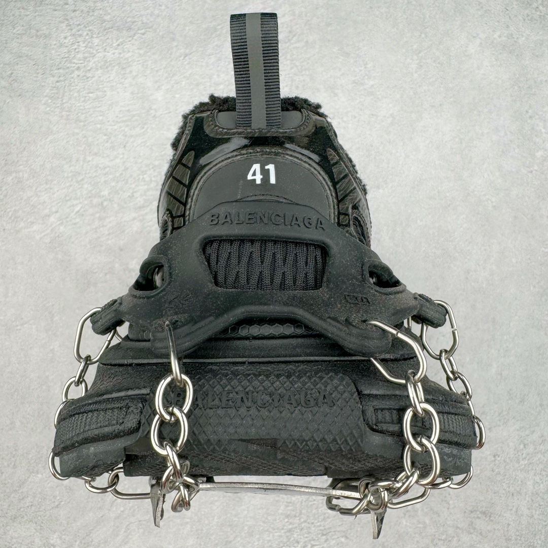 图片[8]-＃JC纯原 BALENCIAGA 3XL Sneakers 巴黎世家十代冰爪加绒版系带低帮走秀复古老爹鞋 配套套现全码福利开炸 长期补货价格一步到位 市场中端王者 欢迎对比 实力大厂成熟流水线出品 品控完美 免检产品 新配色陆续开发 全套原纸板楦头开发 完美版型 鞋头边缘和后帮徽标 鞋面和后跟凸印尺码 鞋舌 3XL 橡胶品牌标识和反光细节 鞋帮拉袢和鞋舌拉祥 配反光细节 备用鞋带在鞋履前侧 可在穿着前取下 便于不同造型搭配 注意运费超重 偏大一码 尺码：35 36 37 38 39 40 41 42 43 44 45 46-选品中心