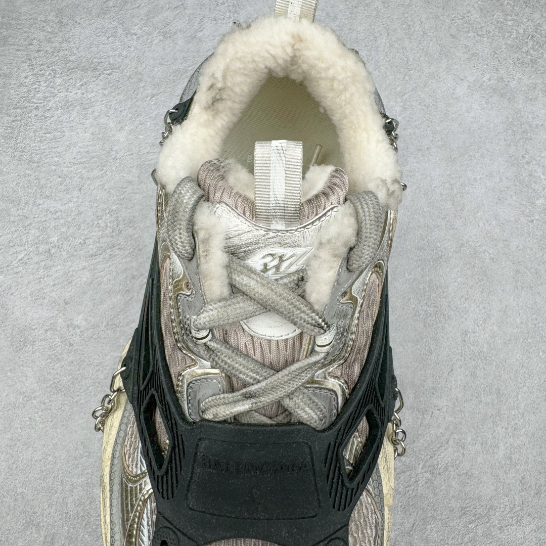 图片[5]-＃JC纯原 BALENCIAGA 3XL Sneakers 巴黎世家十代冰爪加绒版系带低帮走秀复古老爹鞋 配套套现全码福利开炸 长期补货价格一步到位 市场中端王者 欢迎对比 实力大厂成熟流水线出品 品控完美 免检产品 新配色陆续开发 全套原纸板楦头开发 完美版型 鞋头边缘和后帮徽标 鞋面和后跟凸印尺码 鞋舌 3XL 橡胶品牌标识和反光细节 鞋帮拉袢和鞋舌拉祥 配反光细节 备用鞋带在鞋履前侧 可在穿着前取下 便于不同造型搭配 注意运费超重 偏大一码 尺码：35 36 37 38 39 40 41 42 43 44 45 46-选品中心