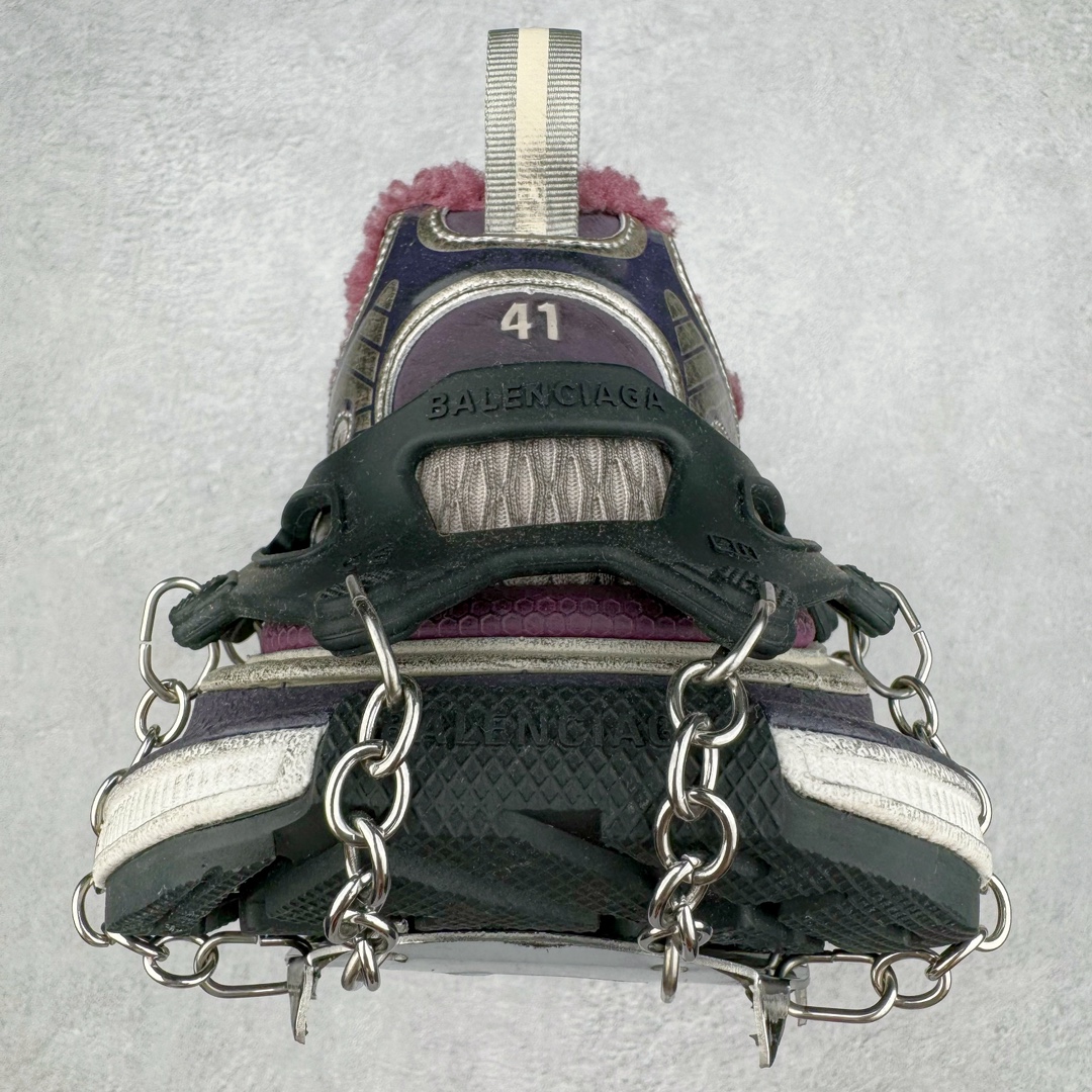 图片[8]-＃JC纯原 BALENCIAGA 3XL Sneakers 巴黎世家十代冰爪加绒版系带低帮走秀复古老爹鞋 配套套现全码福利开炸 长期补货价格一步到位 市场中端王者 欢迎对比 实力大厂成熟流水线出品 品控完美 免检产品 新配色陆续开发 全套原纸板楦头开发 完美版型 鞋头边缘和后帮徽标 鞋面和后跟凸印尺码 鞋舌 3XL 橡胶品牌标识和反光细节 鞋帮拉袢和鞋舌拉祥 配反光细节 备用鞋带在鞋履前侧 可在穿着前取下 便于不同造型搭配 注意运费超重 偏大一码 尺码：35 36 37 38 39 40 41 42 43 44 45 46-选品中心
