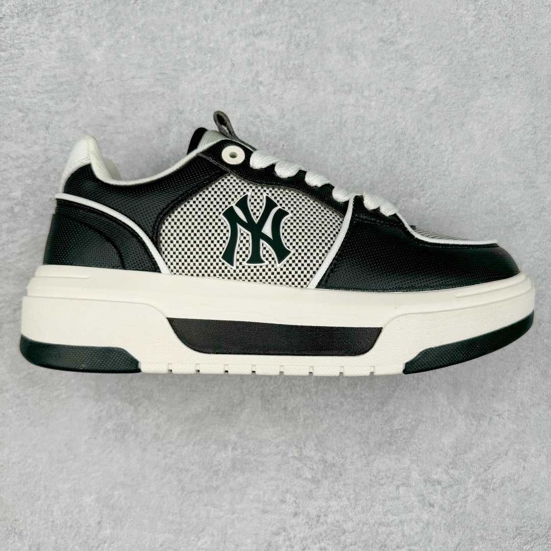 MLB Chunky Liner Basic 复古印花学长鞋系列低帮轻量增高厚底百搭休闲运动慢跑鞋板鞋 Korea韩国联名NY美国榄球纽约洋基队限定 韩国代购专供 全套原楦原纸板原厂数据开发 正确中底拉帮中底网布细节 平台代购专供 左脚内置芯片 韩国代购吊牌标贴 独家一比一RB+MD组合大底 高频后跟小人Logo精准对位立体饱满 正确网布加超迁鞋面 转印中底走线紧密 转印Logo工艺表层防刮不掉色 尺码：35 36 36.5 37.5 38 38.5 39 40 40.5 41 42 42.5 43 44 45-选品中心