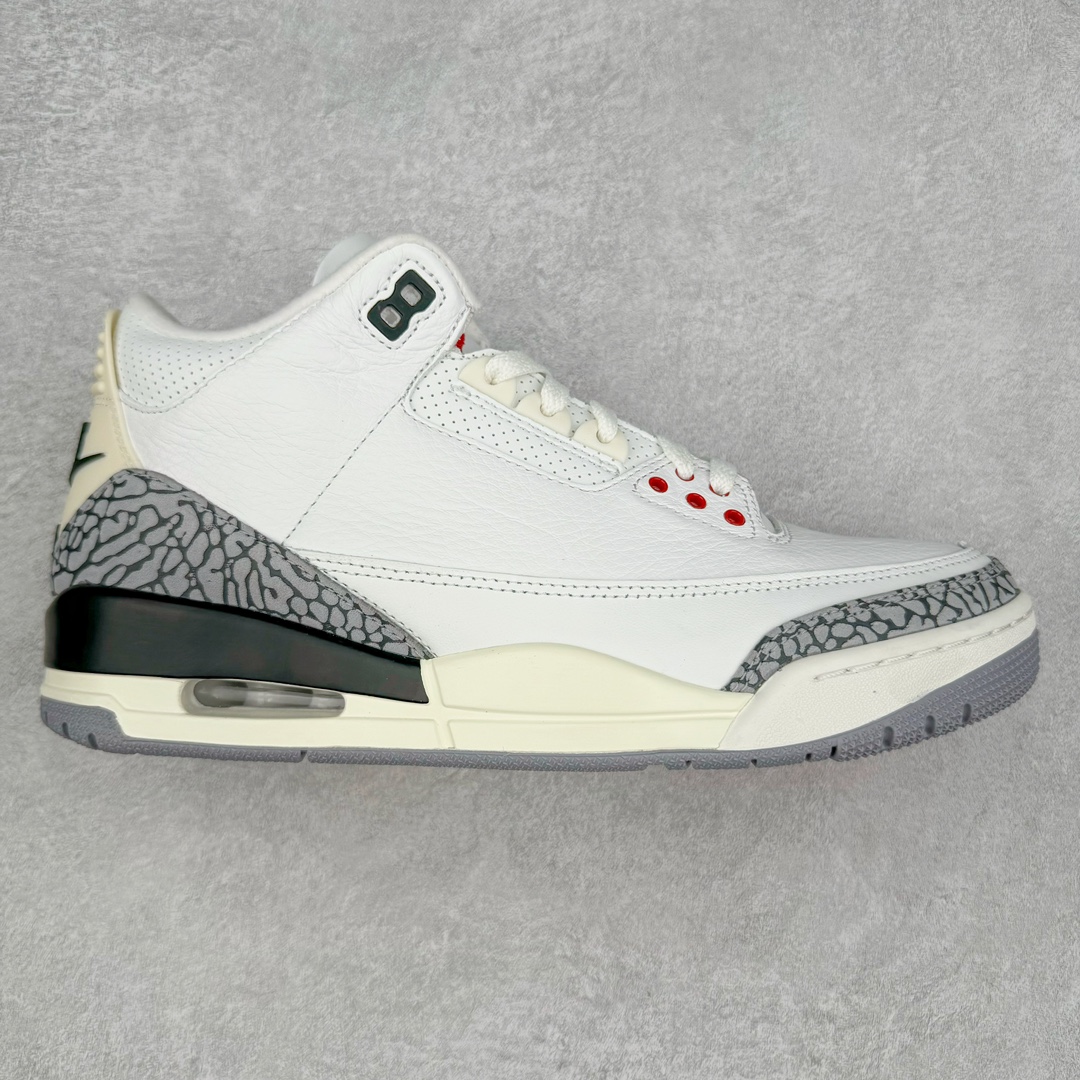 ＃QD纯原 Air Jordan AJ3 Retro 做旧白水泥 DN3707-100 圈内最强三代系列 匠心打造 开发时长超过半年 目前可过各类鉴定或无法鉴定 裸鞋随便操作 全套原纸板楦头开发 原厂大底磨具加持立体防滑纹理 原装可视Air Sole气垫 原汁原味最完美的三代版型 唯一正确鞋头趴度弧度高度鞋身腰线 原厂TPU彩虹扎染后跟饰片 正确内里反口里网布 皮料菱角分明不变形无多余毛边 广东原厂zp同批次手工大底描漆拉丝 市场唯一原厂鞋扣模具 原厂织唛标 原厂飞人电绣工艺 尾指中部跳三针 独家绑鞋带手法 印刷中底布 四线拉帮 米色美纹纸贴合固定 进口港宝加持 后跟自然饱满 全鞋荧光划线卡点 追求极致完美 每一双都是工艺品 多重QC质检 超越公司货的品控标准 实实在在的免检产品 尺码：40.5 41 42 42.5 43 44 44.5 45 45.5 46 47.5 48.5-选品中心