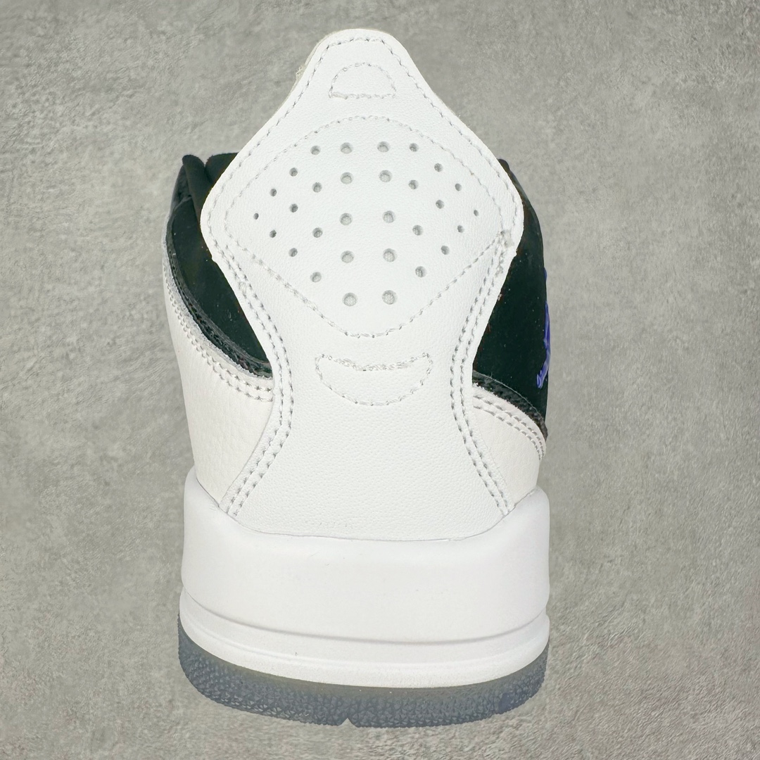 图片[8]-＃福利特价 Air Jordan Courtside AJ23 简版中帮复古休闲运动文化篮球鞋 作为AJ3到AJ4之间的过渡产品，之所以被称为AJ3的简版，它们的造型非常的相似但是也有一些差异，鞋面采用耐磨的牛剖层和人造革鞋面搭配，后跟可以明显看见Air Max气垫。出色的包裹效果让鞋子脚感非常舒适，也让脚掌以及脚面更加的贴合鞋子，在双脚落地产生冲击力的同时，可视气垫可以有效减缓力道，提高鞋子整体的稳定性，既能起到减震的作用，又能保证双足舒适的脚感。另外，灵敏的Phylon中底以及鞋帮的设计，锁住双足，也为前掌提供了有效的包裹。内衬部分采用了透气的织物材料，为脚部的舒适脚感提供了充足的条件。最后就是大底部分，大底采用的是橡胶材质，无论是日常压马路还是简单的运动，都是可以驾驭，鞋底水波纹以及其他不规则图案，也保障了鞋子充足的防滑性以及耐磨性。尺码：36 36.5 37.5 38 38.5 39 40 40.5 41 42 42.5 43 44 44.5 45-选品中心