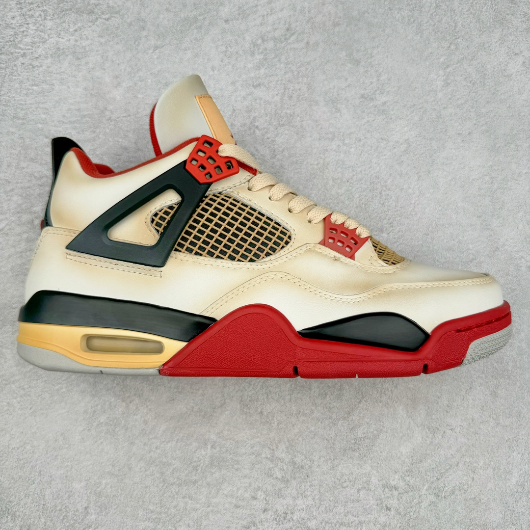 图片[7]-＃福利特价 Air Jordan AJ4 Retro 大厂出品 原纸板楦头开发 定制优质皮料 完美鞋型匹配公司货 正确TPU鞋舌锁扣 最新原厂底模 大底卡色咬花完美 鞋柜必备鞋款 终端现货供应 尺码：36 36.5 37.5 38 38.5 39 40 40.5 41 42 42.5 43 44 44.5 45 46-选品中心