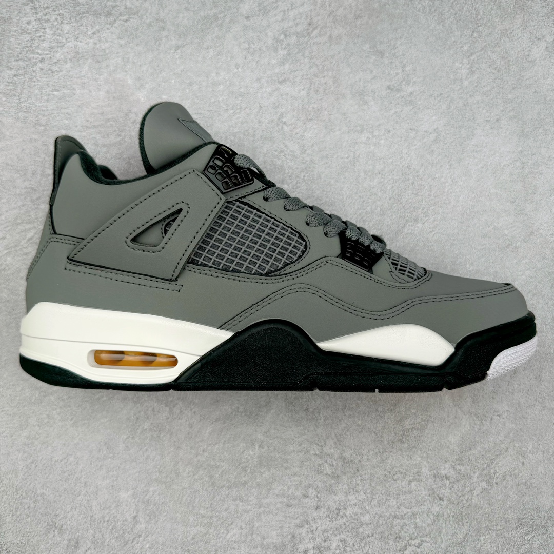 图片[2]-＃福利特价 Air Jordan AJ4 Retro 大厂出品 原纸板楦头开发 定制优质皮料 完美鞋型匹配公司货 正确TPU鞋舌锁扣 最新原厂底模 大底卡色咬花完美 鞋柜必备鞋款 终端现货供应 尺码：36 36.5 37.5 38 38.5 39 40 40.5 41 42 42.5 43 44 44.5 45 46-选品中心