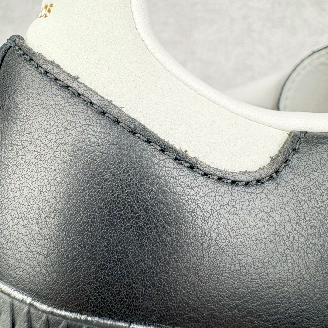 图片[18]-＃HP纯原 AD Original Samba OG 复古经典轻便板鞋 黑白熊猫 JP5282 头层牛皮加持 正确烫金高频细节 原装纳米超迁皮料 独家私模橡胶大底 原盒原配 这款桑巴鞋展示了高质量的工艺 带有装饰的超锁缝制和无缝的手感 柔软、柔软的皮革造型和标志性的3条纹完成了精致的外观 正规合身鞋带 鞋面上有绒面鞋垫 橡胶鞋底 享受正畸套筒软感 自50年代首次亮相以来就一直在赢得粉丝的青睐 尺码：36 36.5 37.5 38 38.5 39 40 40.5 41 42 42.5 43 44 44.5 45-选品中心