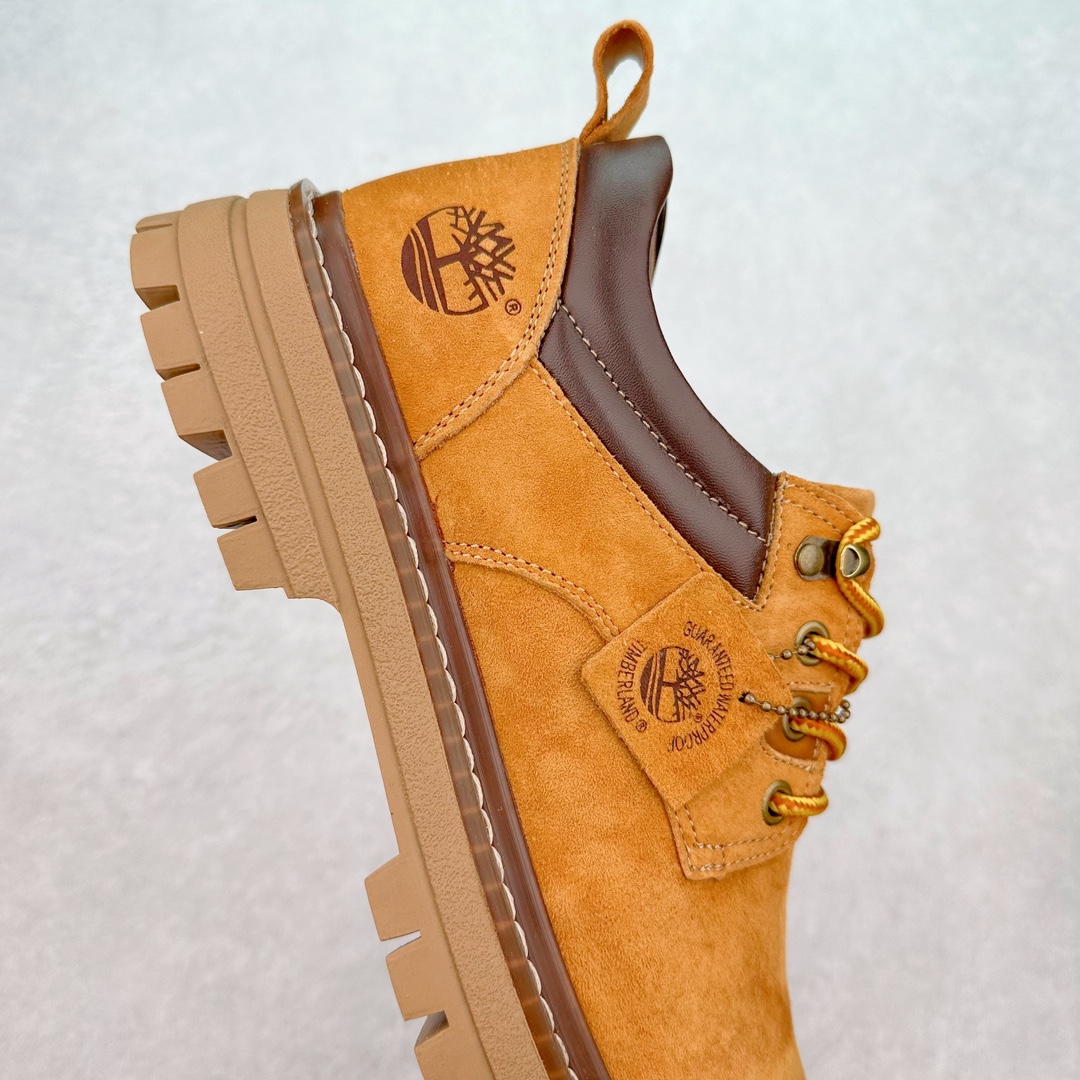 图片[6]-#Timberland 天伯伦/添柏岚经典款 24ss新款低帮 经典再造 全新升级 广东大厂品质 原盒原包装 面料采用意大利🇮🇹顶级磨砂牛皮 搭配防臭防腐真皮乳胶鞋垫 给您完美的穿着体验 质量考究耐穿 型男必备 专治不帅 高品质脚感一流 独家供应 尺码：38 39 40 41 42 43 44 偏大一码-选品中心