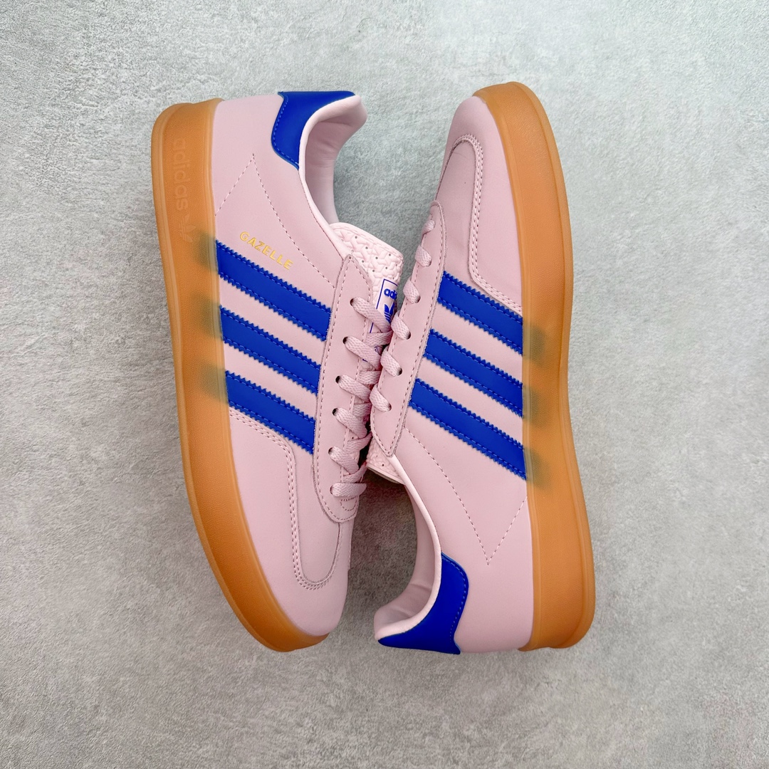 图片[3]-AD Gazelle Indoor Trainers 羚羊内训系列低帮复古百搭休闲运动德训风板鞋 JI1371 90年代经典的复刻版！自60年代以足球训练鞋面世以来,Gazelle就以其经典设计席卷全球。1991年版本的复刻,再造经典Gazelle。采用皮革打造,搭配浊色细节,让这款经典更加简约。尺码：36 36⅔ 37⅓ 38 38⅔ 39⅓ 40 40⅔ 41⅓ 42 42⅔ 43⅓ 44 45-选品中心
