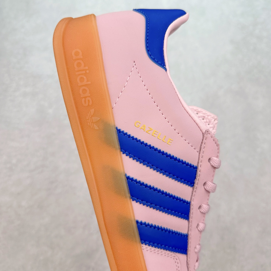 图片[6]-AD Gazelle Indoor Trainers 羚羊内训系列低帮复古百搭休闲运动德训风板鞋 JI1371 90年代经典的复刻版！自60年代以足球训练鞋面世以来,Gazelle就以其经典设计席卷全球。1991年版本的复刻,再造经典Gazelle。采用皮革打造,搭配浊色细节,让这款经典更加简约。尺码：36 36⅔ 37⅓ 38 38⅔ 39⅓ 40 40⅔ 41⅓ 42 42⅔ 43⅓ 44 45-选品中心