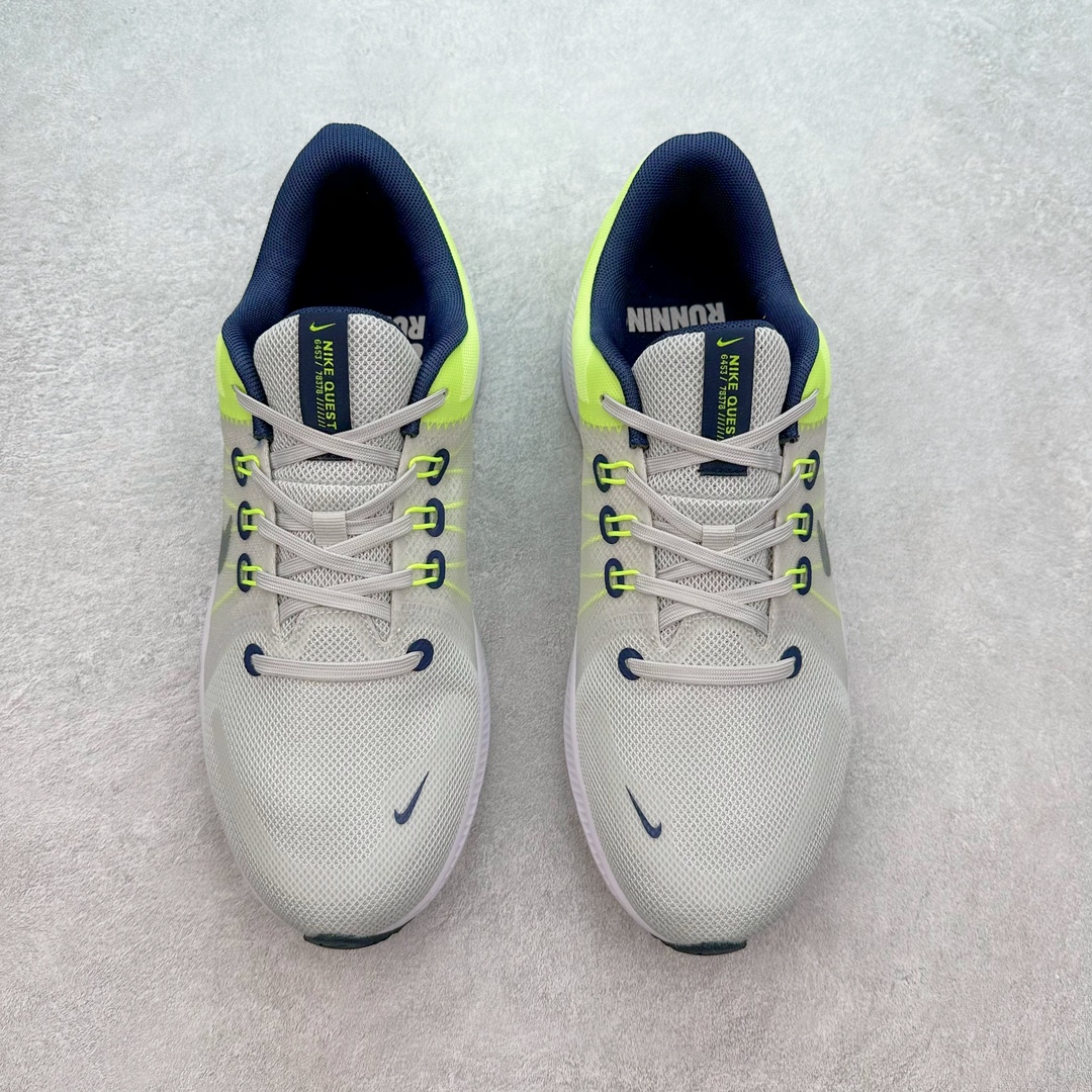 图片[2]-＃纯原福利 NK Quest 4 /Quest 5 极致系列网面透气休闲跑步鞋 简约高科技设计采用多层材料 为双足带来凉爽感受和稳固体验时尚鞋面搭配中足包覆设计 提供稳固贴合感 一层网眼布材质 在跑步期间为你带来轻盈透气性能 同时展现利落外观 加高叠层设计 为每一步带来柔软缓震性能 具备出色抓地力与耐穿着性 舒适感出众 尺码：39 40 40.5 41 42 42.5 43 44 44.5 45-选品中心