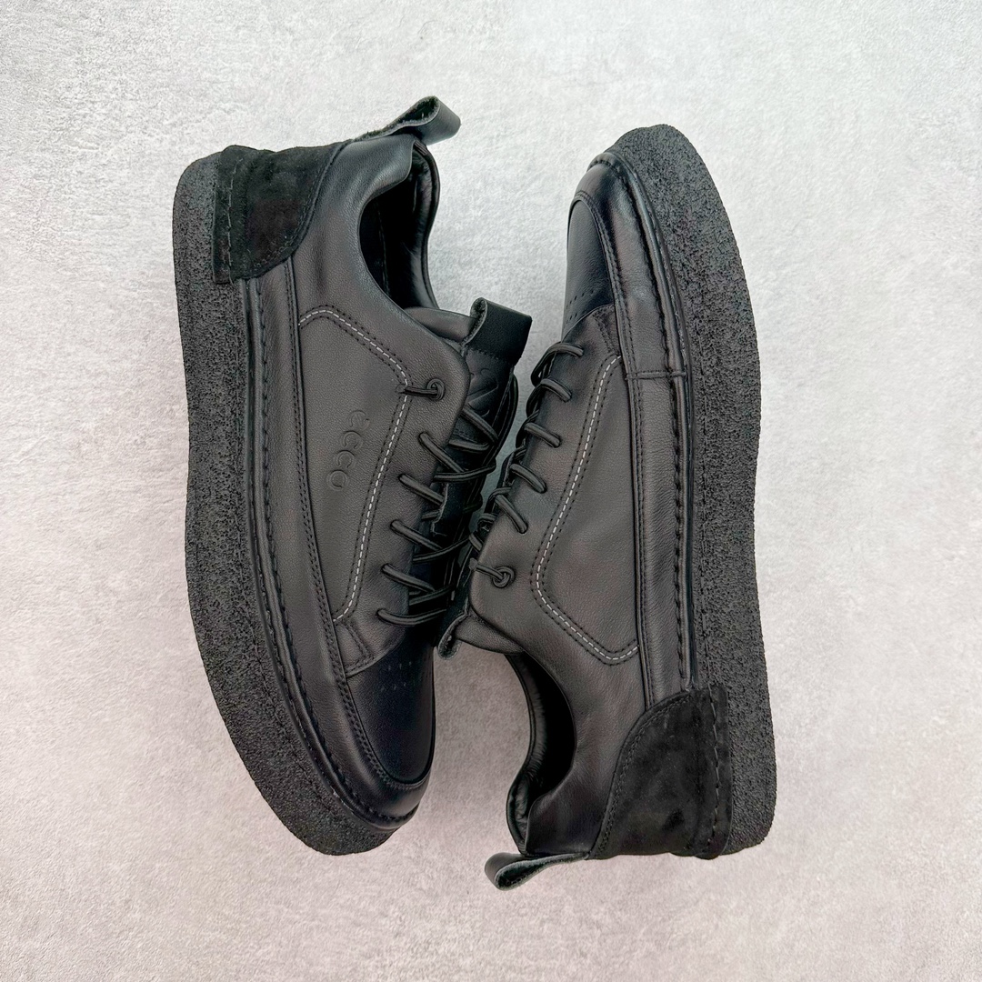 图片[3]-ECCO爱步2024春秋热卖款式 男士休闲鞋百搭防滑平底鞋 简约时尚户外鞋 摒弃传统鞋面设计，舒适牛皮鞋面 手感细腻顺滑，纹理清晰 柔软脚感随心穿脱 质感清晰的鞋带，搭载柔韧橡胶鞋底 脚感柔软舒适，适宜多种地形 轻松行走，触感细腻 一双时尚休闲鞋 拒绝束缚 让你成为最惊艳的那一个 尺码：38 39 40 41 42 43 44（皮鞋码）-选品中心