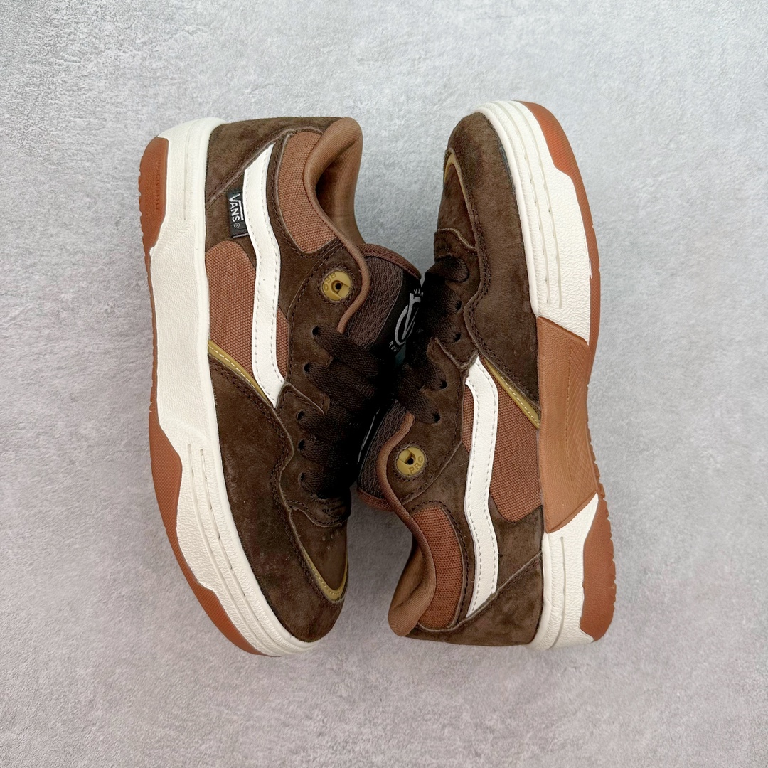 图片[3]-Vans Rowan 2 棕色 范斯官方 全新运动帆布滑板鞋 舒适系带 加厚海绵 耐磨透气 货号：VN0A2Z3IZR6 尺码：35 36 36.5 37 38 38.5 39 40 40.5 41 42 42.5 43 44 45-选品中心