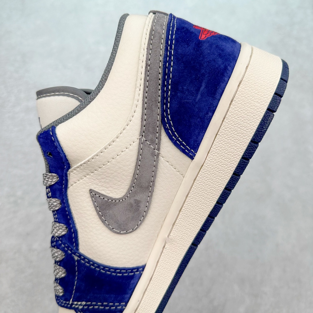 图片[7]-Air Jordan AJ1 Low 低帮系列定制配色 WG8850-013 原厂内置气垫魔块 A模大底 头层小牛皮 鞋舌AJ原厂专用牛津布+AJ专用反口珍珠布+原厂无杂质高弹内里海棉+特殊封边弹力鞋带 尺码：36 36.5 37.5 38 38.5 39 40 40.5 41 42 42.5 43 44 44.5 45 46-选品中心