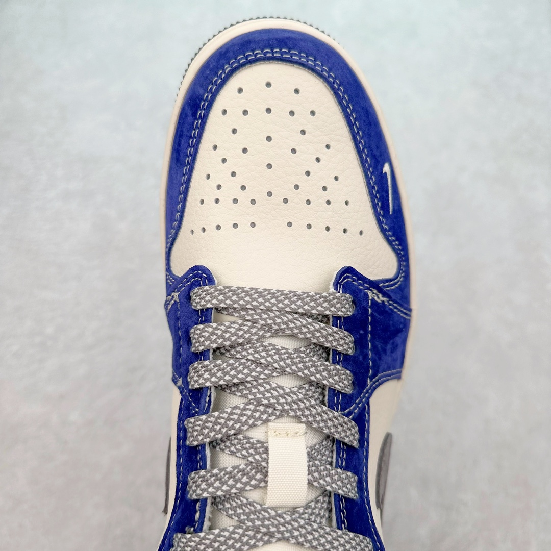 图片[4]-Air Jordan AJ1 Low 低帮系列定制配色 WG8850-013 原厂内置气垫魔块 A模大底 头层小牛皮 鞋舌AJ原厂专用牛津布+AJ专用反口珍珠布+原厂无杂质高弹内里海棉+特殊封边弹力鞋带 尺码：36 36.5 37.5 38 38.5 39 40 40.5 41 42 42.5 43 44 44.5 45 46-选品中心