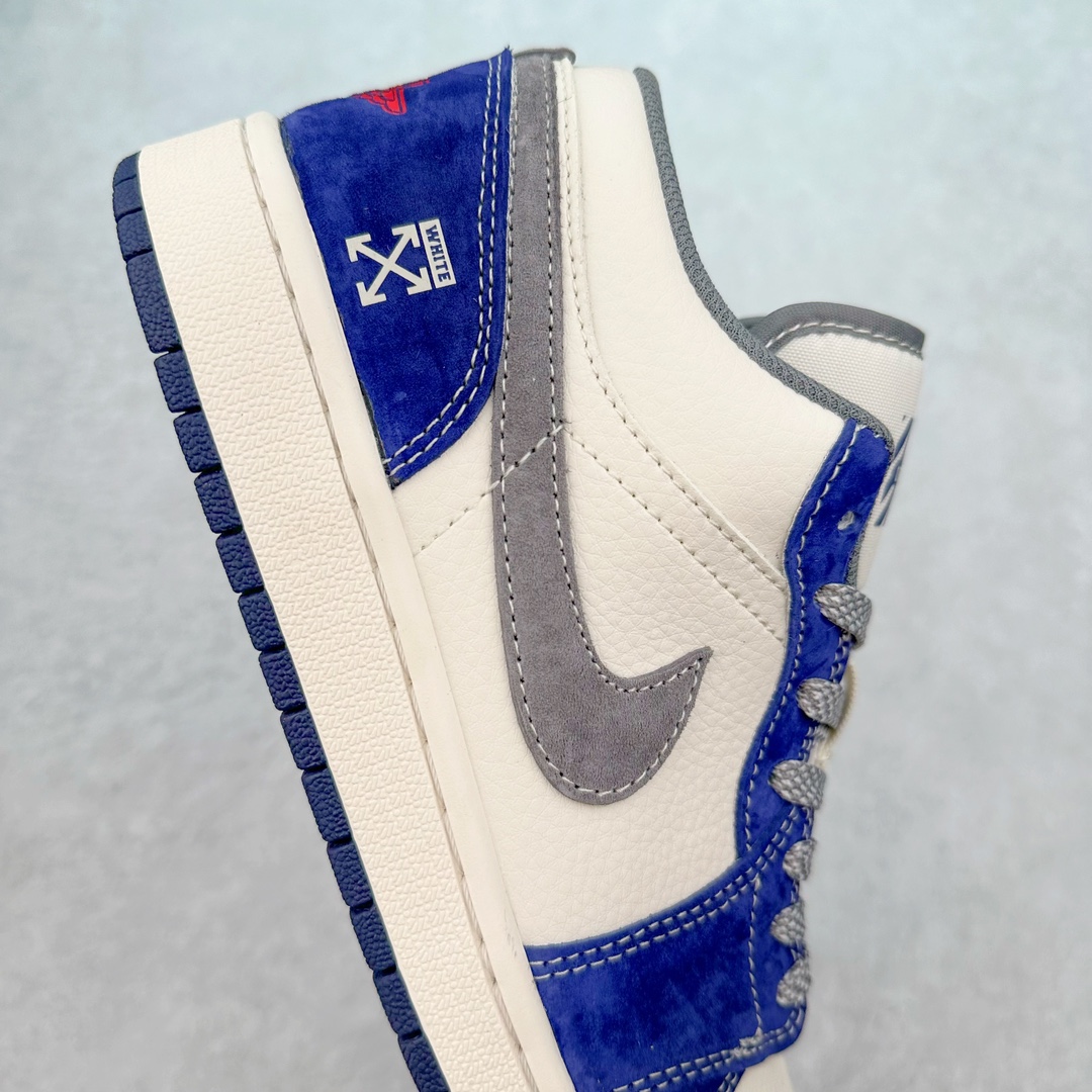图片[6]-Air Jordan AJ1 Low 低帮系列定制配色 WG8850-013 原厂内置气垫魔块 A模大底 头层小牛皮 鞋舌AJ原厂专用牛津布+AJ专用反口珍珠布+原厂无杂质高弹内里海棉+特殊封边弹力鞋带 尺码：36 36.5 37.5 38 38.5 39 40 40.5 41 42 42.5 43 44 44.5 45 46-选品中心
