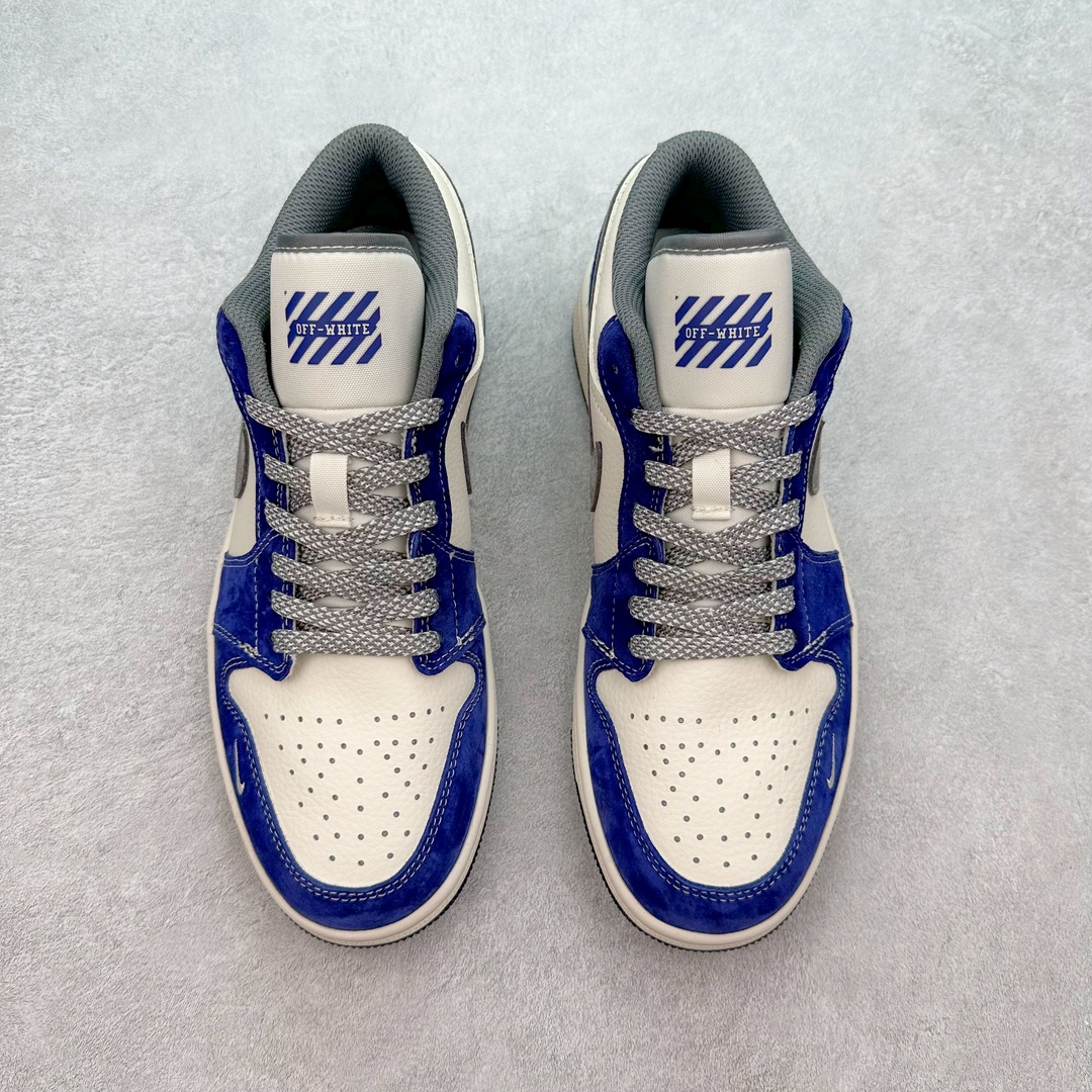 图片[2]-Air Jordan AJ1 Low 低帮系列定制配色 WG8850-013 原厂内置气垫魔块 A模大底 头层小牛皮 鞋舌AJ原厂专用牛津布+AJ专用反口珍珠布+原厂无杂质高弹内里海棉+特殊封边弹力鞋带 尺码：36 36.5 37.5 38 38.5 39 40 40.5 41 42 42.5 43 44 44.5 45 46-选品中心