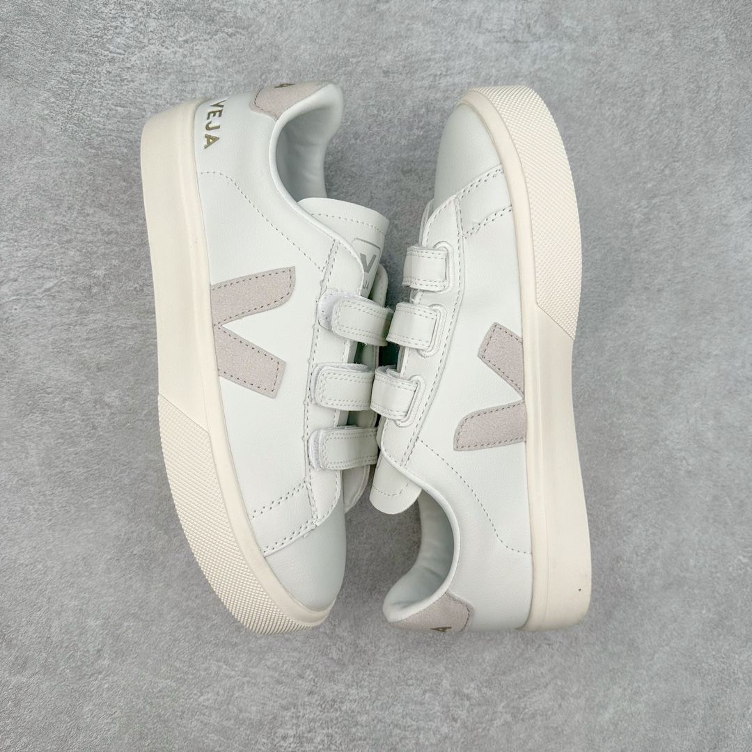 图片[3]-＃福利特价 Veja Leather Extra Sneakers 法国国民V字经典小白板鞋 #Ins爆款 街拍频繁上镜 春季入夏简约百搭款 全头层进口牛皮 舒适面革内里 广东厂 高端主打色系全网热销中 所售渠道大致由代购渠道 尺码：35 36 37 38 39 40 41 42 43 44 45-选品中心