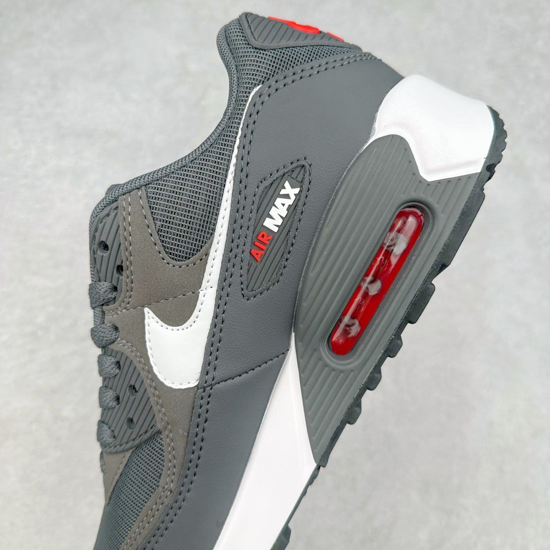 图片[7]-＃MX版 NK Air MAX 90 气垫复古减震跑步鞋 DR0145-003 经典重温 独家陆续补货 外单专供大厂出品 品质稳定 一百余色 终端操作 Air Max 90于1990年推出 来自Air Max系列 在Air Max 1的基础上改进而得 增加了气垫面积 外型上也更为流线 最特別的就是加入了菱纹塑胶嵌板 为Air Max 90增添了许多潮流气息 皮革鞋面 造就出色耐穿性和支撑力 Max Air缓震配置搭配泡棉中底 令Air Max 90轻盈而舒适 华夫格橡胶外底 铸就Air Max 90非凡的抓地力 而Air Max 90不仅是一双跑鞋 它成功跨越了时间的演进 成为了球鞋文化与潮流圈中最熟为人知的鞋款之一 尺码：36 36.5 37.5 38 38.5 39 40 40.5 41 42 42.5 43 44 44.5 45-选品中心