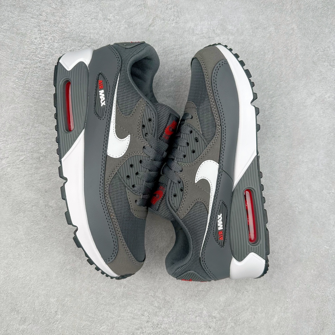 图片[3]-＃MX版 NK Air MAX 90 气垫复古减震跑步鞋 DR0145-003 经典重温 独家陆续补货 外单专供大厂出品 品质稳定 一百余色 终端操作 Air Max 90于1990年推出 来自Air Max系列 在Air Max 1的基础上改进而得 增加了气垫面积 外型上也更为流线 最特別的就是加入了菱纹塑胶嵌板 为Air Max 90增添了许多潮流气息 皮革鞋面 造就出色耐穿性和支撑力 Max Air缓震配置搭配泡棉中底 令Air Max 90轻盈而舒适 华夫格橡胶外底 铸就Air Max 90非凡的抓地力 而Air Max 90不仅是一双跑鞋 它成功跨越了时间的演进 成为了球鞋文化与潮流圈中最熟为人知的鞋款之一 尺码：36 36.5 37.5 38 38.5 39 40 40.5 41 42 42.5 43 44 44.5 45-选品中心