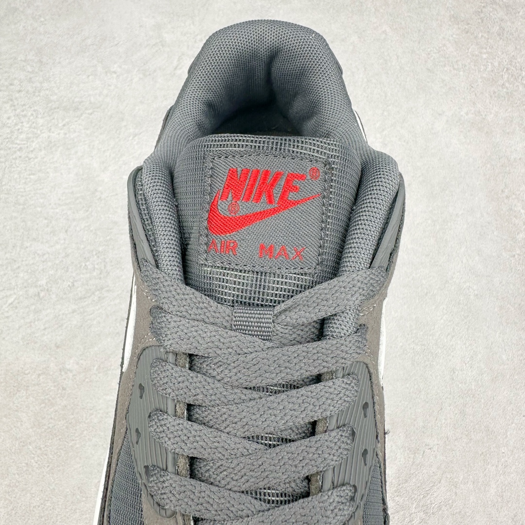 图片[5]-＃MX版 NK Air MAX 90 气垫复古减震跑步鞋 DR0145-003 经典重温 独家陆续补货 外单专供大厂出品 品质稳定 一百余色 终端操作 Air Max 90于1990年推出 来自Air Max系列 在Air Max 1的基础上改进而得 增加了气垫面积 外型上也更为流线 最特別的就是加入了菱纹塑胶嵌板 为Air Max 90增添了许多潮流气息 皮革鞋面 造就出色耐穿性和支撑力 Max Air缓震配置搭配泡棉中底 令Air Max 90轻盈而舒适 华夫格橡胶外底 铸就Air Max 90非凡的抓地力 而Air Max 90不仅是一双跑鞋 它成功跨越了时间的演进 成为了球鞋文化与潮流圈中最熟为人知的鞋款之一 尺码：36 36.5 37.5 38 38.5 39 40 40.5 41 42 42.5 43 44 44.5 45-选品中心