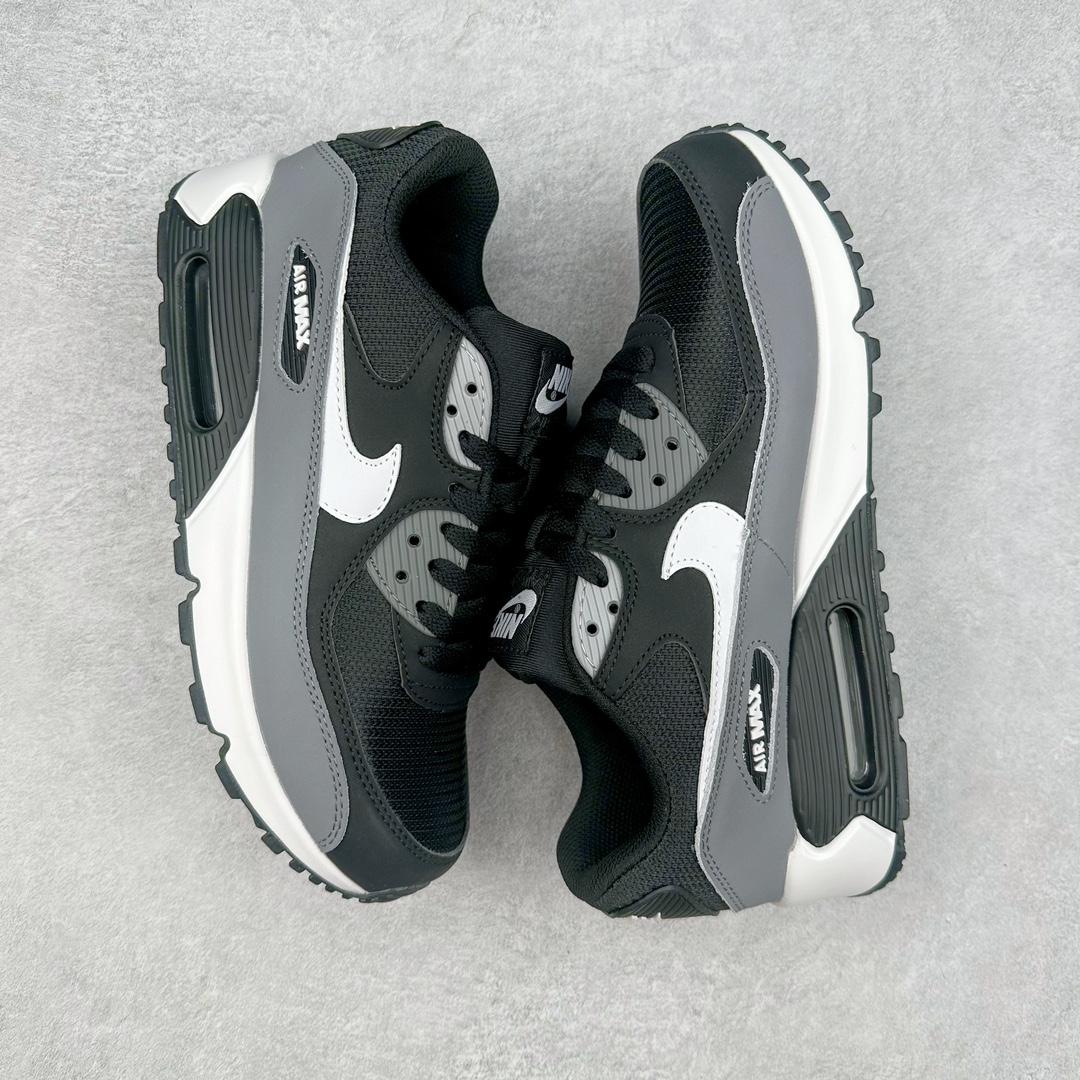 图片[3]-＃MX版 NK Air MAX 90 气垫复古减震跑步鞋 AJ1285-018 经典重温 独家陆续补货 外单专供大厂出品 品质稳定 一百余色 终端操作 Air Max 90于1990年推出 来自Air Max系列 在Air Max 1的基础上改进而得 增加了气垫面积 外型上也更为流线 最特別的就是加入了菱纹塑胶嵌板 为Air Max 90增添了许多潮流气息 皮革鞋面 造就出色耐穿性和支撑力 Max Air缓震配置搭配泡棉中底 令Air Max 90轻盈而舒适 华夫格橡胶外底 铸就Air Max 90非凡的抓地力 而Air Max 90不仅是一双跑鞋 它成功跨越了时间的演进 成为了球鞋文化与潮流圈中最熟为人知的鞋款之一 尺码：36 36.5 37.5 38 38.5 39 40 40.5 41 42 42.5 43 44 44.5 45-选品中心