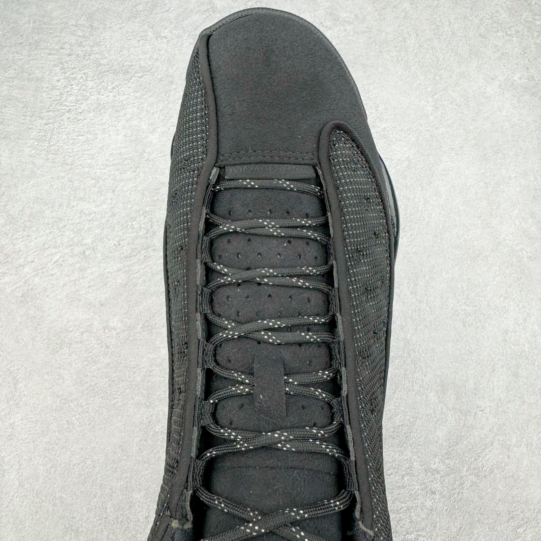 图片[4]-＃纯原福利 之前6XX Air Jordan AJ13 Retro 黑猫 414571-011 圈内最强13代 目前可过各类鉴定或无法鉴定 裸鞋随意操作 外贸特供批次 原楦原档案数据开模打造 公司渠道原装全息3D猫眼 原鞋开发 版型近乎零偏差 采购原厂皮料 LOGO五金部件高价开发私模 杜绝一眼假版本 原厂档案开模大底 共3层贴合工艺 三层中间加入海玻璃缓震鞋垫 大底采用进口一次MD而非市面二次MD低价原料成型 进口MD材料异味较少比原鞋还少 市面异味大刺鼻 尺码：40 40.5 41 42 42.5 43 44 44.5 45 46 47.5-选品中心