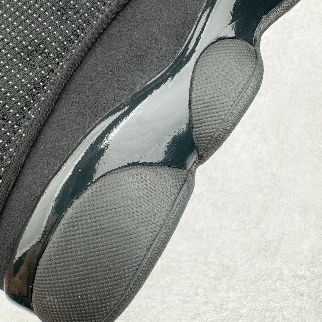 图片[17]-＃纯原福利 之前6XX Air Jordan AJ13 Retro 黑猫 414571-011 圈内最强13代 目前可过各类鉴定或无法鉴定 裸鞋随意操作 外贸特供批次 原楦原档案数据开模打造 公司渠道原装全息3D猫眼 原鞋开发 版型近乎零偏差 采购原厂皮料 LOGO五金部件高价开发私模 杜绝一眼假版本 原厂档案开模大底 共3层贴合工艺 三层中间加入海玻璃缓震鞋垫 大底采用进口一次MD而非市面二次MD低价原料成型 进口MD材料异味较少比原鞋还少 市面异味大刺鼻 尺码：40 40.5 41 42 42.5 43 44 44.5 45 46 47.5-选品中心