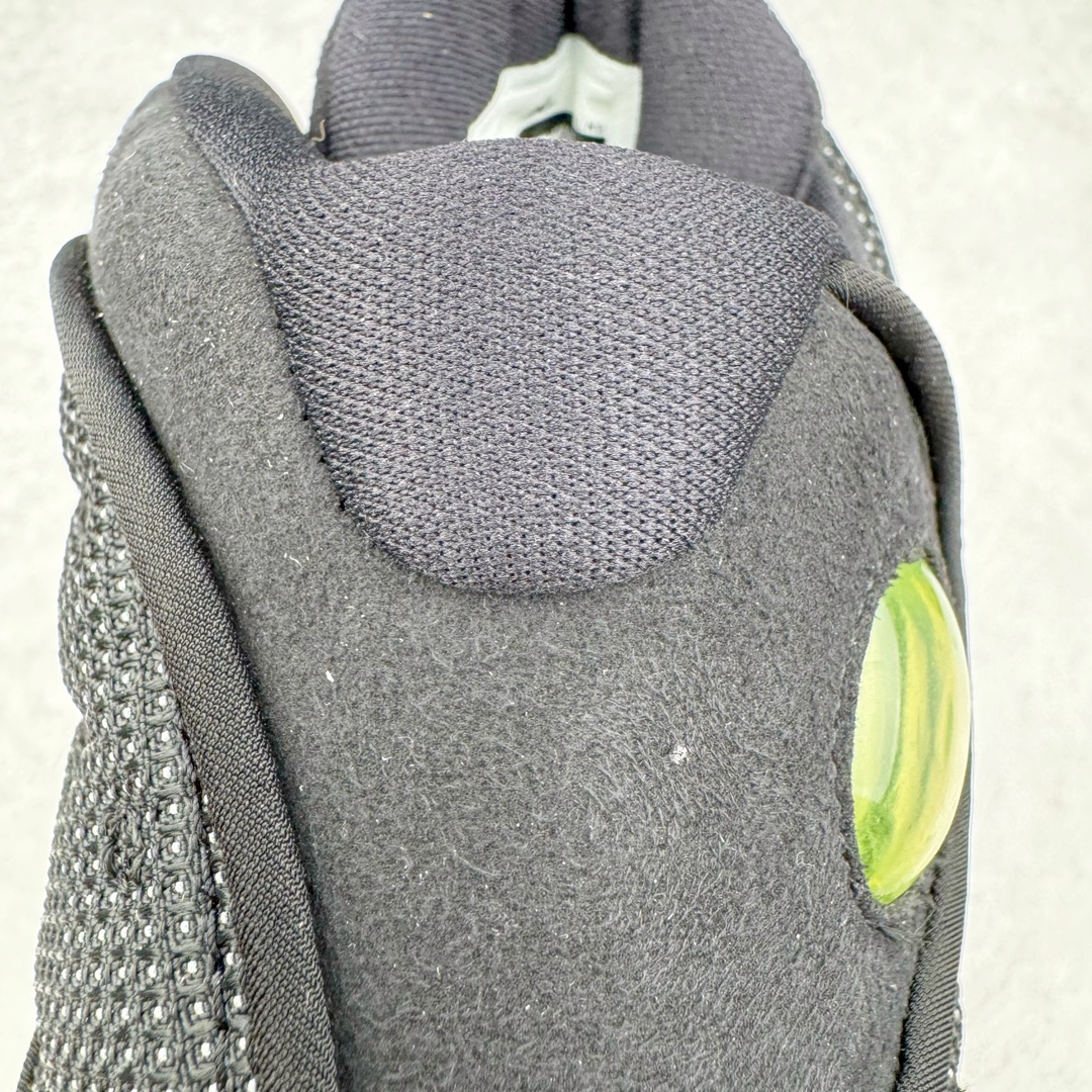 图片[15]-＃纯原福利 之前6XX Air Jordan AJ13 Retro 黑猫 414571-011 圈内最强13代 目前可过各类鉴定或无法鉴定 裸鞋随意操作 外贸特供批次 原楦原档案数据开模打造 公司渠道原装全息3D猫眼 原鞋开发 版型近乎零偏差 采购原厂皮料 LOGO五金部件高价开发私模 杜绝一眼假版本 原厂档案开模大底 共3层贴合工艺 三层中间加入海玻璃缓震鞋垫 大底采用进口一次MD而非市面二次MD低价原料成型 进口MD材料异味较少比原鞋还少 市面异味大刺鼻 尺码：40 40.5 41 42 42.5 43 44 44.5 45 46 47.5-选品中心