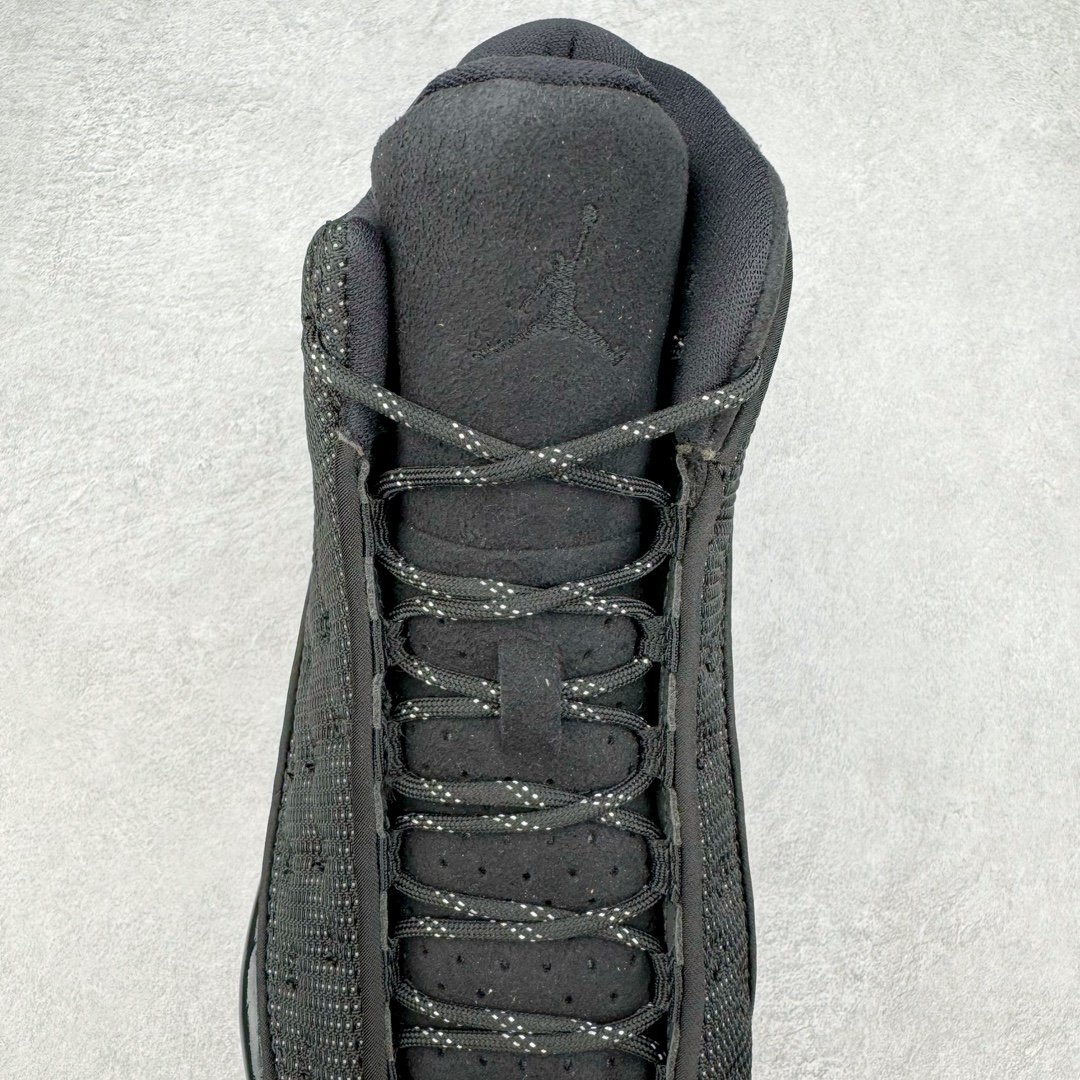 图片[5]-＃纯原福利 之前6XX Air Jordan AJ13 Retro 黑猫 414571-011 圈内最强13代 目前可过各类鉴定或无法鉴定 裸鞋随意操作 外贸特供批次 原楦原档案数据开模打造 公司渠道原装全息3D猫眼 原鞋开发 版型近乎零偏差 采购原厂皮料 LOGO五金部件高价开发私模 杜绝一眼假版本 原厂档案开模大底 共3层贴合工艺 三层中间加入海玻璃缓震鞋垫 大底采用进口一次MD而非市面二次MD低价原料成型 进口MD材料异味较少比原鞋还少 市面异味大刺鼻 尺码：40 40.5 41 42 42.5 43 44 44.5 45 46 47.5-选品中心