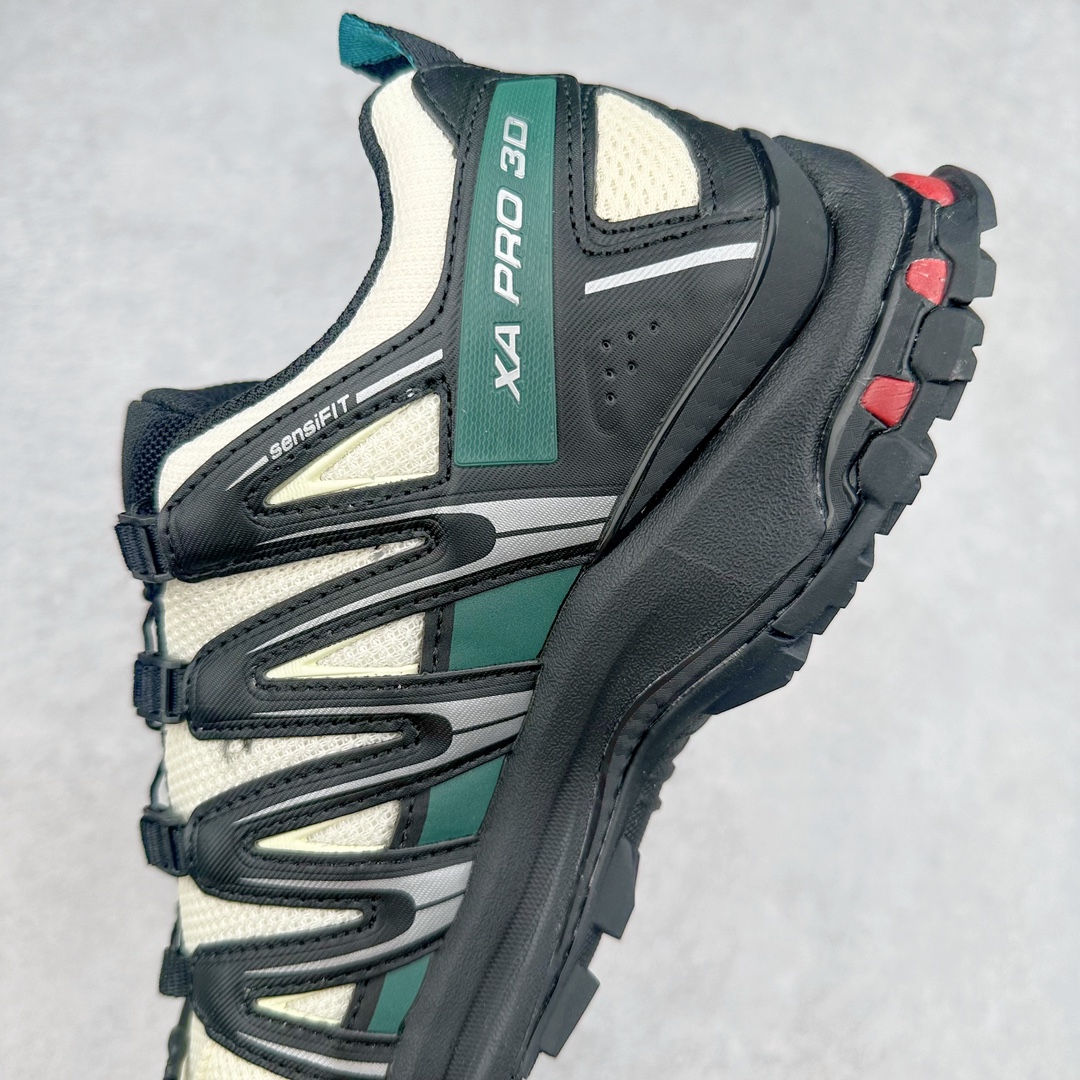 图片[7]-＃B版 SALOMON XA Pro 3D ADV 萨洛蒙潮流越野机能户外功能鞋 纯原外贸平台特供订单 耗时半年巨作 全套原纸板楦头开发 原厂特供网布配套加持 确保原汁原味 完美呈现版型 原档数据独家私模五层组合大底 原装Ortholite轻量化鞋垫 中底布带钢印编号 原厂TPU锁扣 进口港宝加持 后跟自然饱满 还原公司包裹性 鞋面采用SENSIFT贴合技术 全方位贴合包裹脚型 鞋跟部鞋底牵引设计 提供强大的抓地性能 更适应野外崎岖不平的道路 其3D ADVANCED CHASSIS底盘 材料轻量大化 钉齿设计更具稳定性 防护性 鞋底易磨损区运用CONTAGRIP高耐磨材料 应对城市硬质路面长距离跑考验 尺码：36 36.5 37.5 38 38.5 39 40 40.5 41 42 42.5 43 44 44.5 45 46.5-选品中心