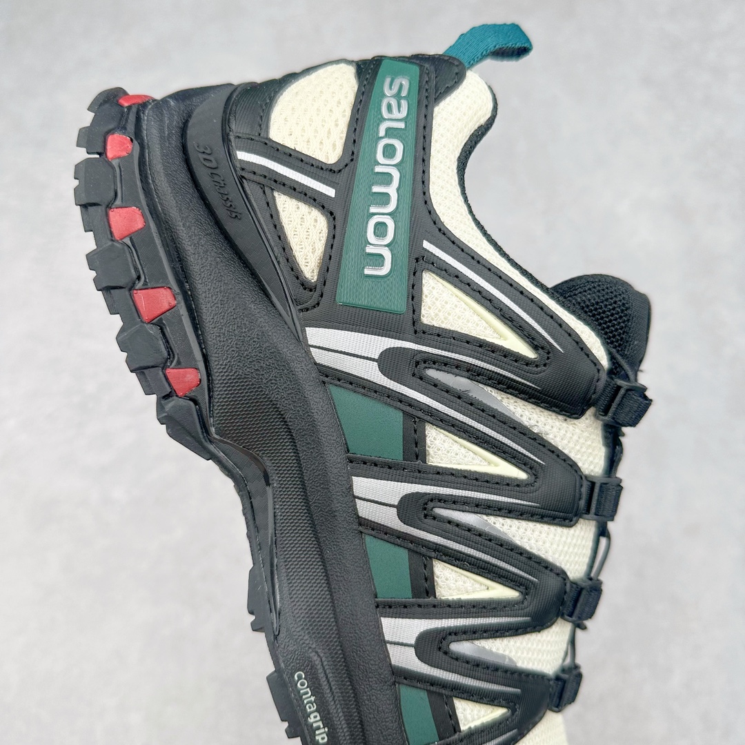 图片[6]-＃B版 SALOMON XA Pro 3D ADV 萨洛蒙潮流越野机能户外功能鞋 纯原外贸平台特供订单 耗时半年巨作 全套原纸板楦头开发 原厂特供网布配套加持 确保原汁原味 完美呈现版型 原档数据独家私模五层组合大底 原装Ortholite轻量化鞋垫 中底布带钢印编号 原厂TPU锁扣 进口港宝加持 后跟自然饱满 还原公司包裹性 鞋面采用SENSIFT贴合技术 全方位贴合包裹脚型 鞋跟部鞋底牵引设计 提供强大的抓地性能 更适应野外崎岖不平的道路 其3D ADVANCED CHASSIS底盘 材料轻量大化 钉齿设计更具稳定性 防护性 鞋底易磨损区运用CONTAGRIP高耐磨材料 应对城市硬质路面长距离跑考验 尺码：36 36.5 37.5 38 38.5 39 40 40.5 41 42 42.5 43 44 44.5 45 46.5-选品中心