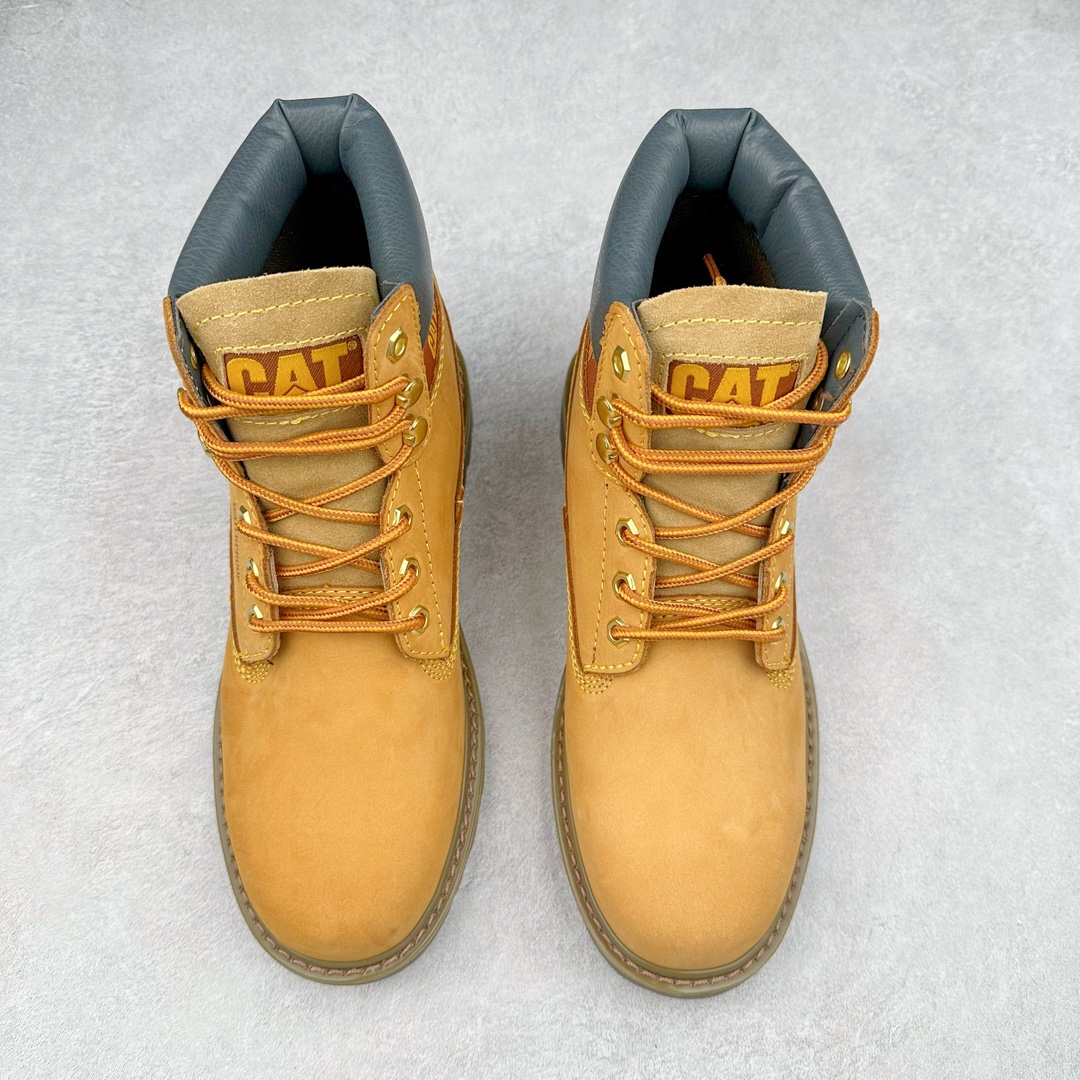 图片[2]-CAT/卡特 户外工装靴 P110499 莞产大厂品质 原版开发 全鞋真牛皮材料 大底到五金都是代工厂原材料制作 同原版固特异永不开胶工艺 官网销量供不应求 好货不杀猪 首单质量严格把控 某宝代购最畅销的产品 全网独家首发 品质毋庸置疑 可以对比原版 全套官网统一包装 今年冬季防寒户外专用 日常随意搭配 尺码：39 40 41 42 43 44 比运动鞋偏大一码-选品中心