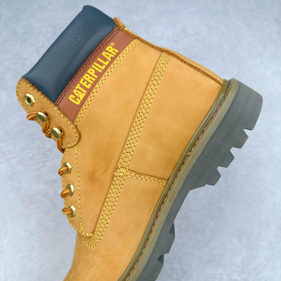 图片[7]-CAT/卡特 户外工装靴 P110499 莞产大厂品质 原版开发 全鞋真牛皮材料 大底到五金都是代工厂原材料制作 同原版固特异永不开胶工艺 官网销量供不应求 好货不杀猪 首单质量严格把控 某宝代购最畅销的产品 全网独家首发 品质毋庸置疑 可以对比原版 全套官网统一包装 今年冬季防寒户外专用 日常随意搭配 尺码：39 40 41 42 43 44 比运动鞋偏大一码-选品中心