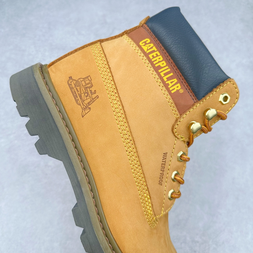 图片[6]-CAT/卡特 户外工装靴 P110499 莞产大厂品质 原版开发 全鞋真牛皮材料 大底到五金都是代工厂原材料制作 同原版固特异永不开胶工艺 官网销量供不应求 好货不杀猪 首单质量严格把控 某宝代购最畅销的产品 全网独家首发 品质毋庸置疑 可以对比原版 全套官网统一包装 今年冬季防寒户外专用 日常随意搭配 尺码：39 40 41 42 43 44 比运动鞋偏大一码-选品中心