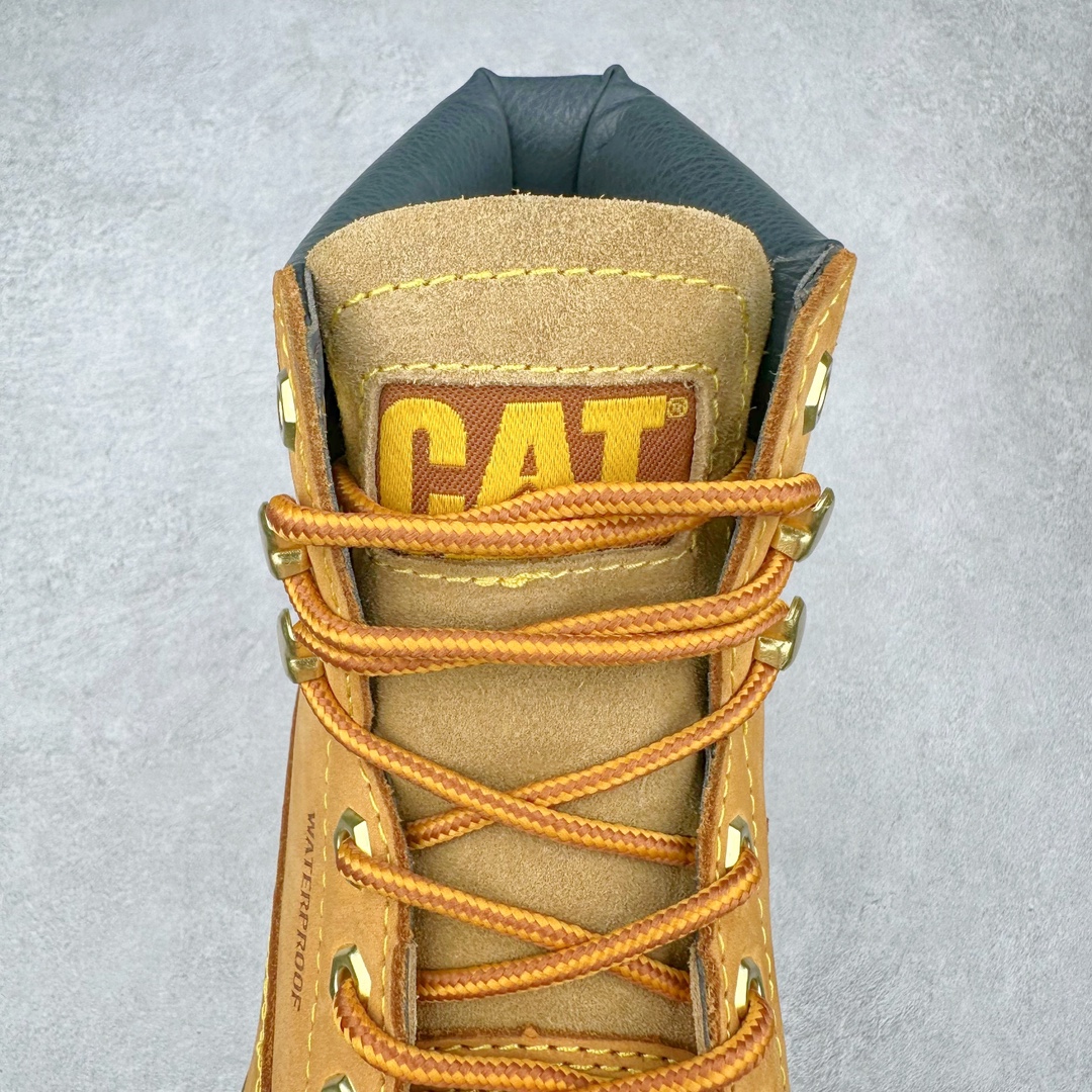 图片[5]-CAT/卡特 户外工装靴 P110499 莞产大厂品质 原版开发 全鞋真牛皮材料 大底到五金都是代工厂原材料制作 同原版固特异永不开胶工艺 官网销量供不应求 好货不杀猪 首单质量严格把控 某宝代购最畅销的产品 全网独家首发 品质毋庸置疑 可以对比原版 全套官网统一包装 今年冬季防寒户外专用 日常随意搭配 尺码：39 40 41 42 43 44 比运动鞋偏大一码-选品中心