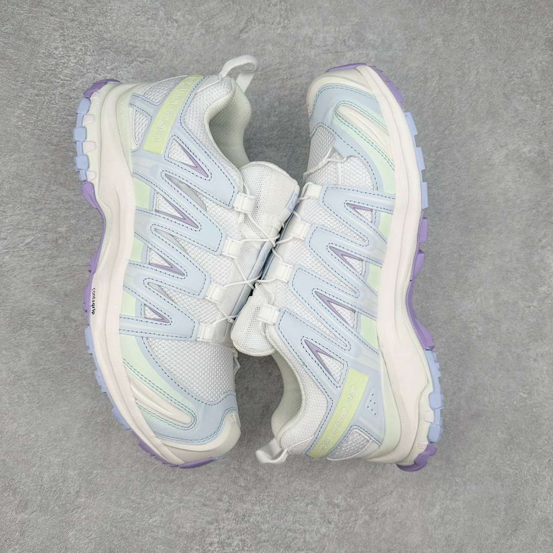 图片[3]-＃B版 SALOMON XA Pro 3D ADV 萨洛蒙潮流越野机能户外功能鞋 纯原外贸平台特供订单 耗时半年巨作 全套原纸板楦头开发 原厂特供网布配套加持 确保原汁原味 完美呈现版型 原档数据独家私模五层组合大底 原装Ortholite轻量化鞋垫 中底布带钢印编号 原厂TPU锁扣 进口港宝加持 后跟自然饱满 还原公司包裹性 鞋面采用SENSIFT贴合技术 全方位贴合包裹脚型 鞋跟部鞋底牵引设计 提供强大的抓地性能 更适应野外崎岖不平的道路 其3D ADVANCED CHASSIS底盘 材料轻量大化 钉齿设计更具稳定性 防护性 鞋底易磨损区运用CONTAGRIP高耐磨材料 应对城市硬质路面长距离跑考验 尺码：36 36.5 37.5 38 38.5 39 40 40.5 41 42 42.5 43 44 44.5 45 46.5-选品中心