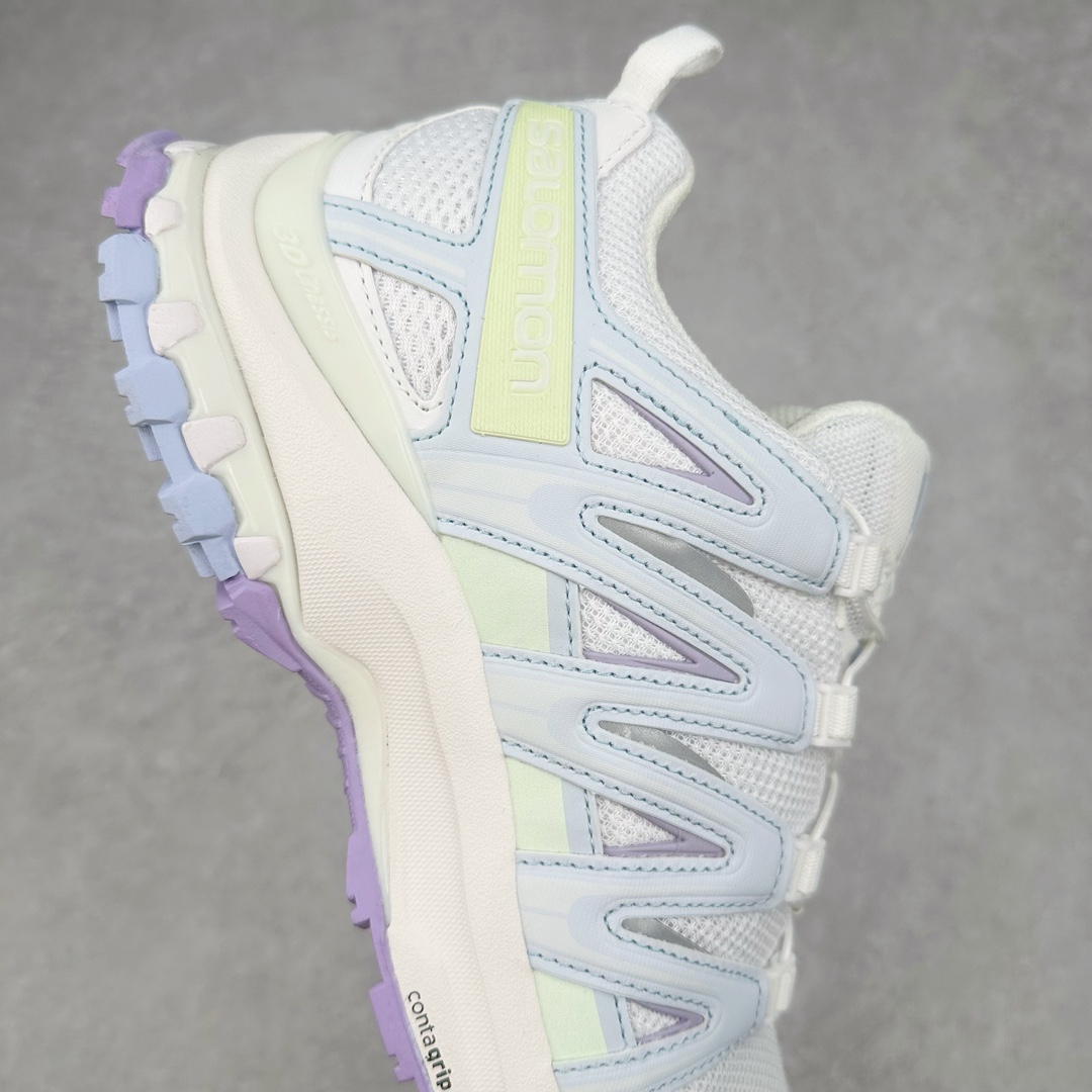 图片[6]-＃B版 SALOMON XA Pro 3D ADV 萨洛蒙潮流越野机能户外功能鞋 纯原外贸平台特供订单 耗时半年巨作 全套原纸板楦头开发 原厂特供网布配套加持 确保原汁原味 完美呈现版型 原档数据独家私模五层组合大底 原装Ortholite轻量化鞋垫 中底布带钢印编号 原厂TPU锁扣 进口港宝加持 后跟自然饱满 还原公司包裹性 鞋面采用SENSIFT贴合技术 全方位贴合包裹脚型 鞋跟部鞋底牵引设计 提供强大的抓地性能 更适应野外崎岖不平的道路 其3D ADVANCED CHASSIS底盘 材料轻量大化 钉齿设计更具稳定性 防护性 鞋底易磨损区运用CONTAGRIP高耐磨材料 应对城市硬质路面长距离跑考验 尺码：36 36.5 37.5 38 38.5 39 40 40.5 41 42 42.5 43 44 44.5 45 46.5-选品中心