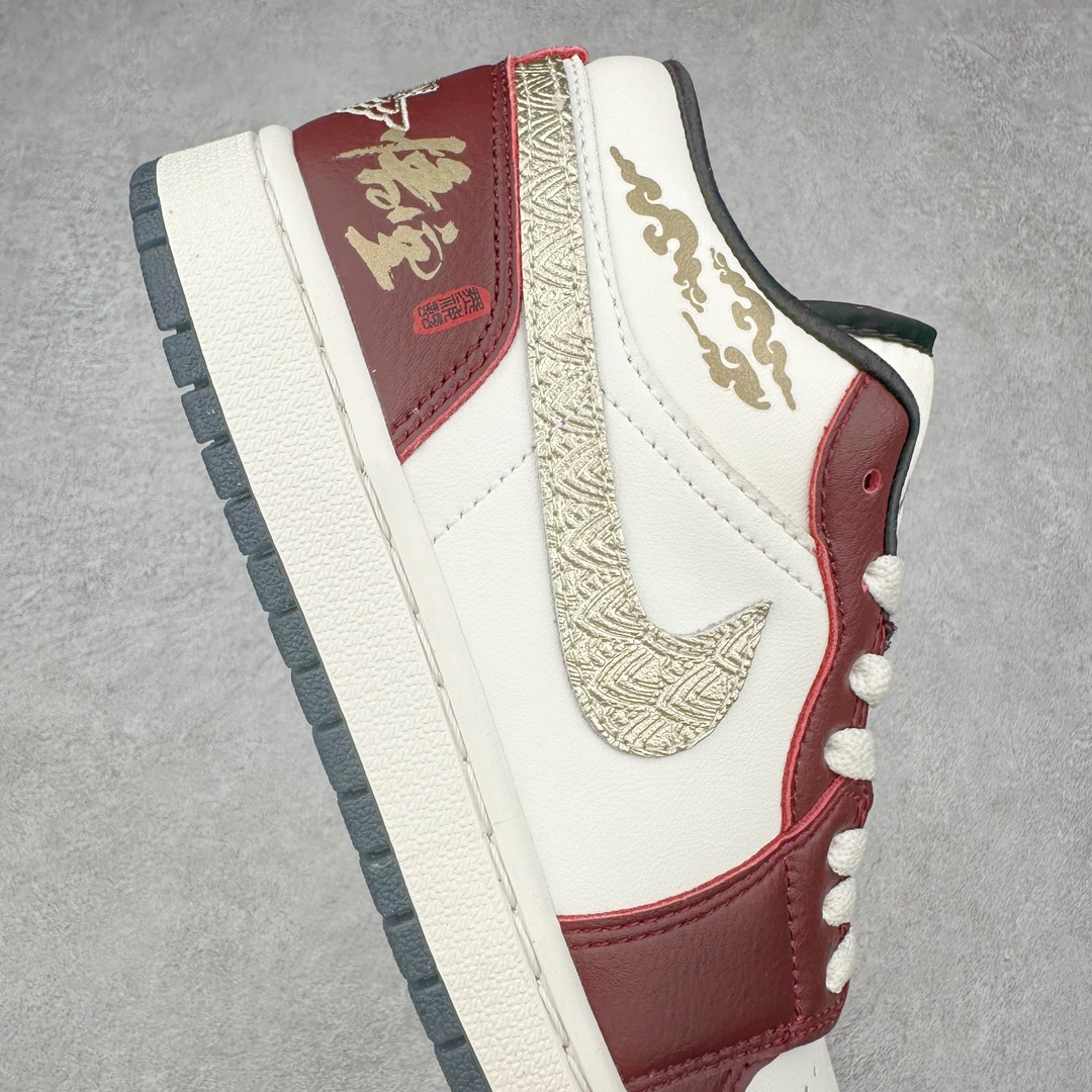 图片[6]-＃K版 Air Jordan AJ1 Low 低帮 黑神话悟空 FJ5735-100 全新流水线出品 DT版本唯一平替选择 市场第二梯队最强版 全部原鞋开发 原楦原纸板开发 全鞋电脑针车 原厂内置全掌气垫 原盒内在原标 唯一Zp原版鞋带绑法 免检产品 全新2022版型 全头层皮料 完美零毛边处理 原厂配置全掌气垫 价格定位良心 几十个配色陆续出货 尺码：36 36.5 37.5 38 38.5 39 40 40.5 41 42 42.5 43 44 44.5 45 46 47.5-选品中心