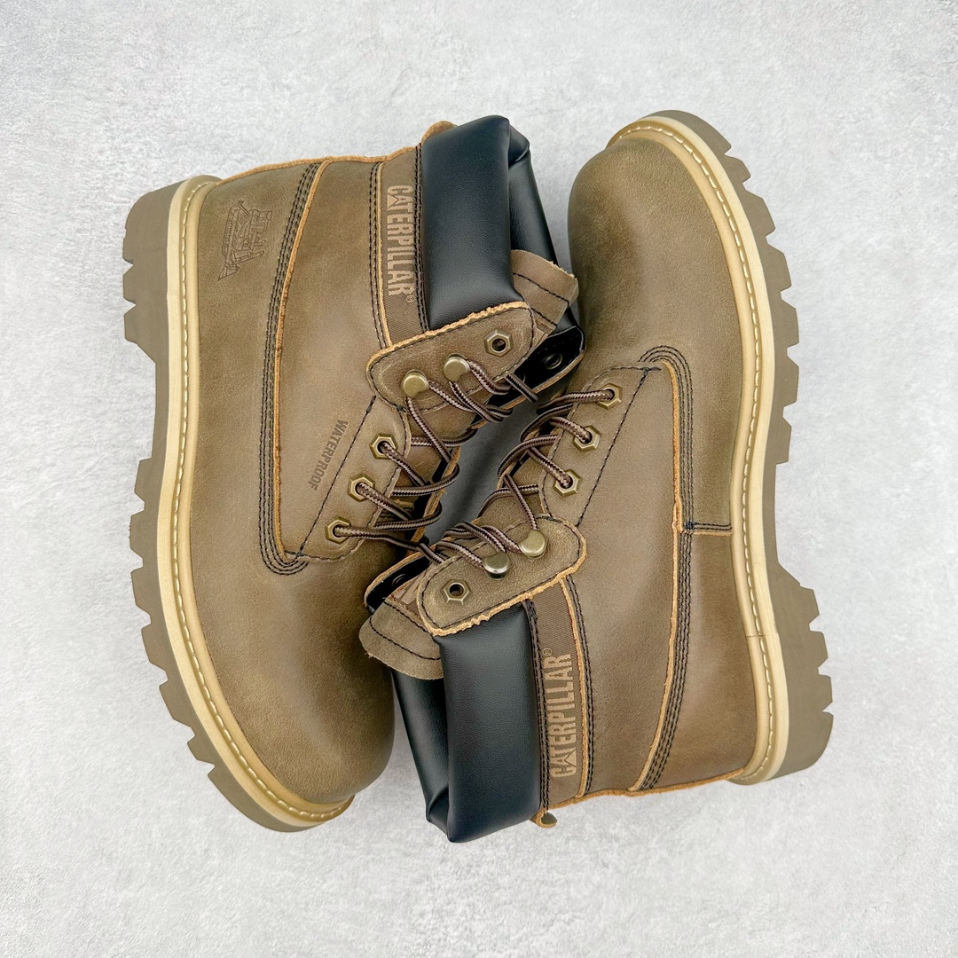 图片[3]-CAT/卡特 户外工装靴 P110499 莞产大厂品质 原版开发 全鞋真牛皮材料 大底到五金都是代工厂原材料制作 同原版固特异永不开胶工艺 官网销量供不应求 好货不杀猪 首单质量严格把控 某宝代购最畅销的产品 全网独家首发 品质毋庸置疑 可以对比原版 全套官网统一包装 今年冬季防寒户外专用 日常随意搭配 尺码：39 40 41 42 43 44 比运动鞋偏大一码-选品中心