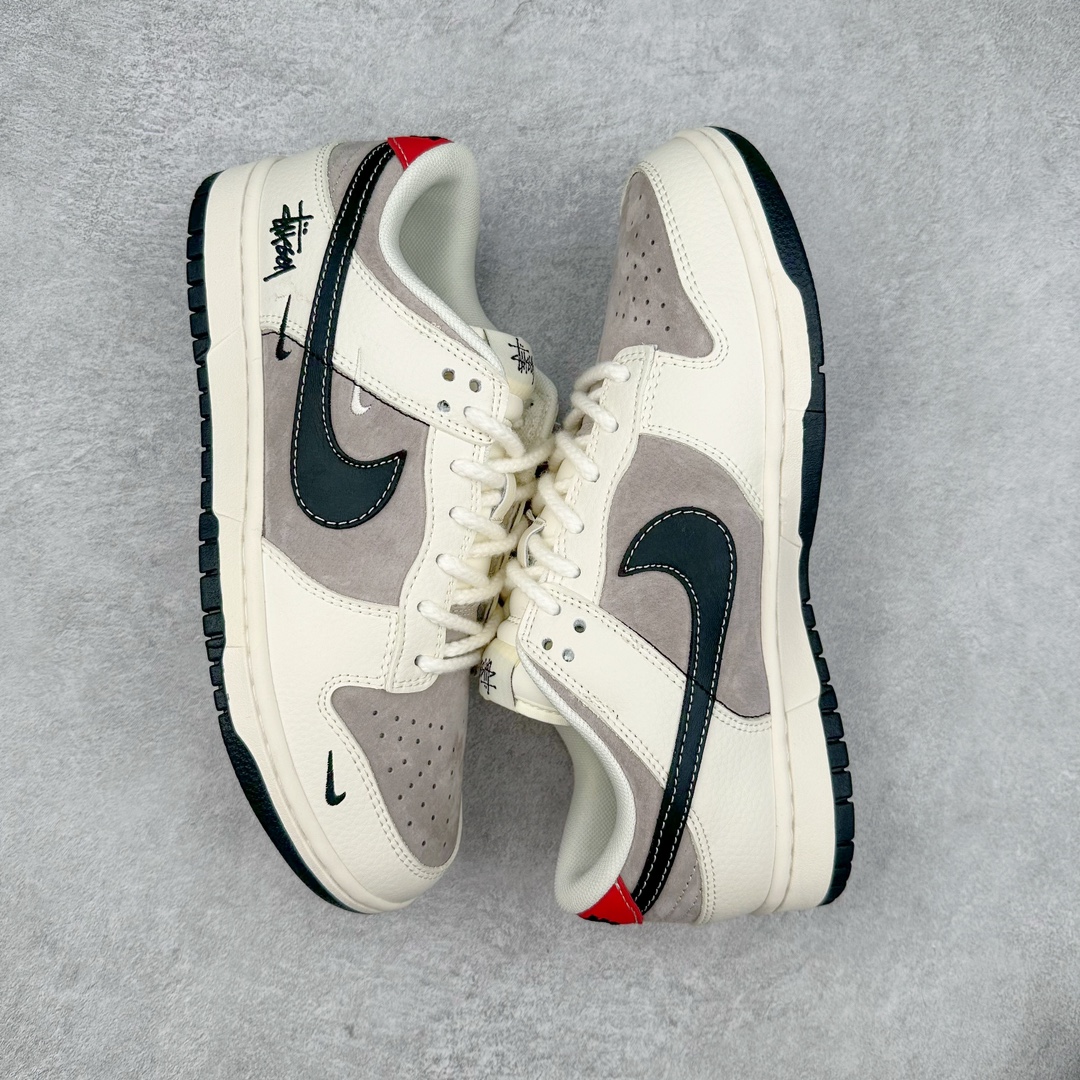 图片[3]-NK Dunk Low 定制配色 SJ1089-001 大厂出品 极力推荐 原装头层材料 独家版型蒸餾加工帶來的是更好的视觉和脚感体验大厂纯原品质出货 清洁度 电绣工艺 皮料切割干净无任何毛边 细节完美 尺码：36 36.5 37.5 38 38.5 39 40 40.5 41 42 42.5 43 44 44.5 45 46 47.5-选品中心