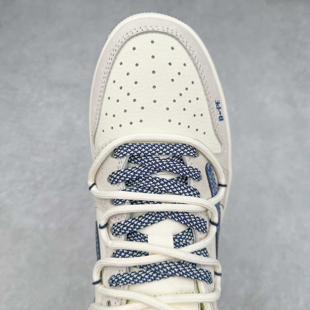 图片[4]-TS x Air Jordan AJ1 Low 倒钩低帮联名定制配色 SJ0086-133 原厂内置气垫魔块 A模大底 头层小牛皮 鞋舌AJ原厂专用牛津布+AJ专用反口珍珠布+原厂无杂质高弹内里海棉+特殊封边弹力鞋带 尺码：36 36.5 37.5 38 38.5 39 40 40.5 41 42 42.5 43 44 44.5 45 46 47.5-选品中心