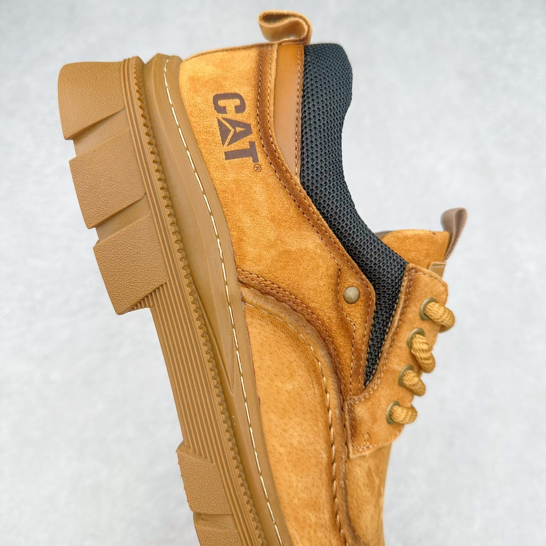 图片[6]-＃特价福利 CAT卡特 硬汉推土机品牌经典百搭户外休闲大黄靴系列 广东大厂品质 24ss秋冬新款 常年主打 时尚潮流搭配 面料釆用意大利进口磨砂牛皮 全鞋真牛皮材料 大底到五金都是代工厂原材料制作 好货不杀猪 首单质量严格把控 全套官网统一包装 今年冬季防寒户外专用 日常随意搭配 型男必备 尺码：38 39 40 41 42 43 44 (偏大一码)-选品中心