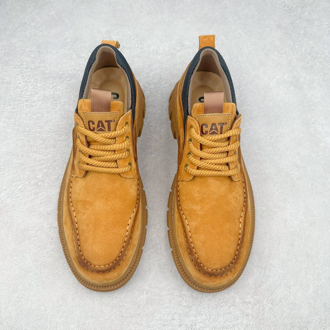 图片[2]-＃特价福利 CAT卡特 硬汉推土机品牌经典百搭户外休闲大黄靴系列 广东大厂品质 24ss秋冬新款 常年主打 时尚潮流搭配 面料釆用意大利进口磨砂牛皮 全鞋真牛皮材料 大底到五金都是代工厂原材料制作 好货不杀猪 首单质量严格把控 全套官网统一包装 今年冬季防寒户外专用 日常随意搭配 型男必备 尺码：38 39 40 41 42 43 44 (偏大一码)-选品中心