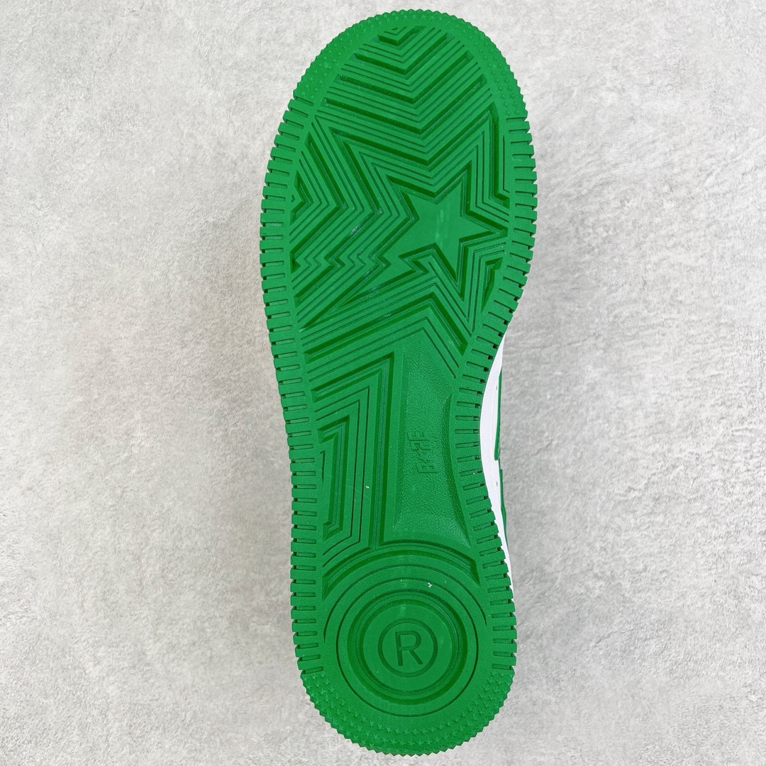 图片[9]-＃C版纯原 Bape Sta To Low 明星同款 猿人头经典漆皮低帮运动休闲板鞋 全套原纸板楦头开发 确保原汁原味 市场最完美低趴版型 一比一鞋头弧度高度鞋身弧度 外贸平台指定订单 匠心打造 开发时长超过半年 独家私模磨具冲刀加持 原厂特供皮料光泽色卡零偏差 内里均采用市场最好的超软原厂填充棉 原数据进口机台高频印压LOGO 最高QC检验标准 控制溢胶瑕疵 深浅定位均保持zp一致 中底嵌入Ortholite缓震材质 全套原包装 包含猿人logo 定制防尘袋 尺码：36 36.5 37 38 38.5 40 40.5 41 42 42.5 43 44 44.5 45 46-选品中心