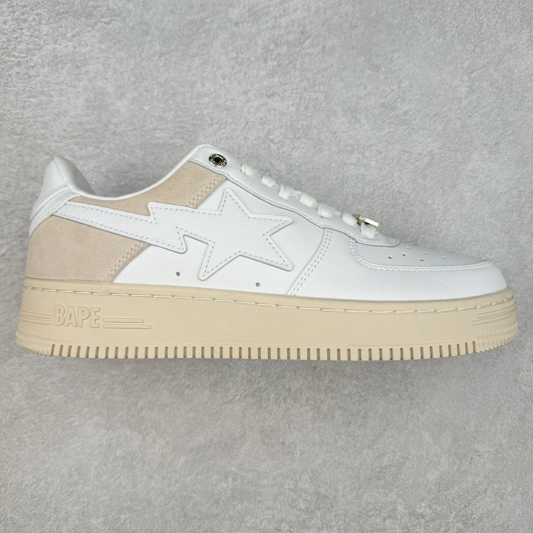 图片[9]-＃C版纯原 第二档价格配色 Bape Sta To Low 明星同款 猿人头经典漆皮低帮运动休闲板鞋 全套原纸板楦头开发 确保原汁原味 市场最完美低趴版型 一比一鞋头弧度高度鞋身弧度 外贸平台指定订单 匠心打造 开发时长超过半年 独家私模磨具冲刀加持 原厂特供皮料光泽色卡零偏差 内里均采用市场最好的超软原厂填充棉 原数据进口机台高频印压LOGO 最高QC检验标准 控制溢胶瑕疵 深浅定位均保持zp一致 中底嵌入Ortholite缓震材质 全套原包装 包含猿人logo 定制防尘袋 尺码：36 36.5 37 38 38.5 40 40.5 41 42 42.5 43 44 44.5 45 46-选品中心