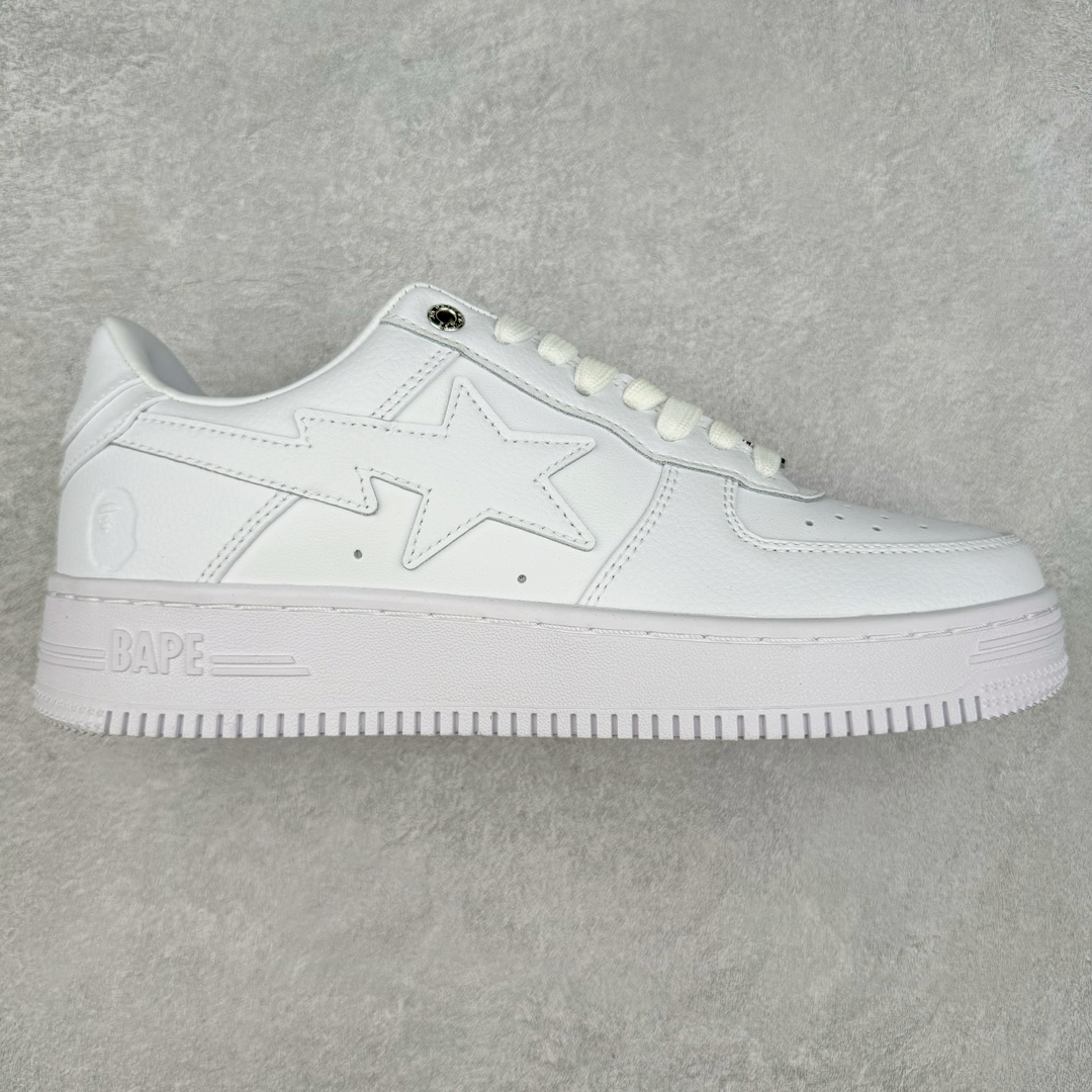 ＃C版纯原 第二档价格配色 Bape Sta To Low 明星同款 猿人头经典漆皮低帮运动休闲板鞋 全套原纸板楦头开发 确保原汁原味 市场最完美低趴版型 一比一鞋头弧度高度鞋身弧度 外贸平台指定订单 匠心打造 开发时长超过半年 独家私模磨具冲刀加持 原厂特供皮料光泽色卡零偏差 内里均采用市场最好的超软原厂填充棉 原数据进口机台高频印压LOGO 最高QC检验标准 控制溢胶瑕疵 深浅定位均保持zp一致 中底嵌入Ortholite缓震材质 全套原包装 包含猿人logo 定制防尘袋 尺码：36 36.5 37 38 38.5 40 40.5 41 42 42.5 43 44 44.5 45 46-选品中心