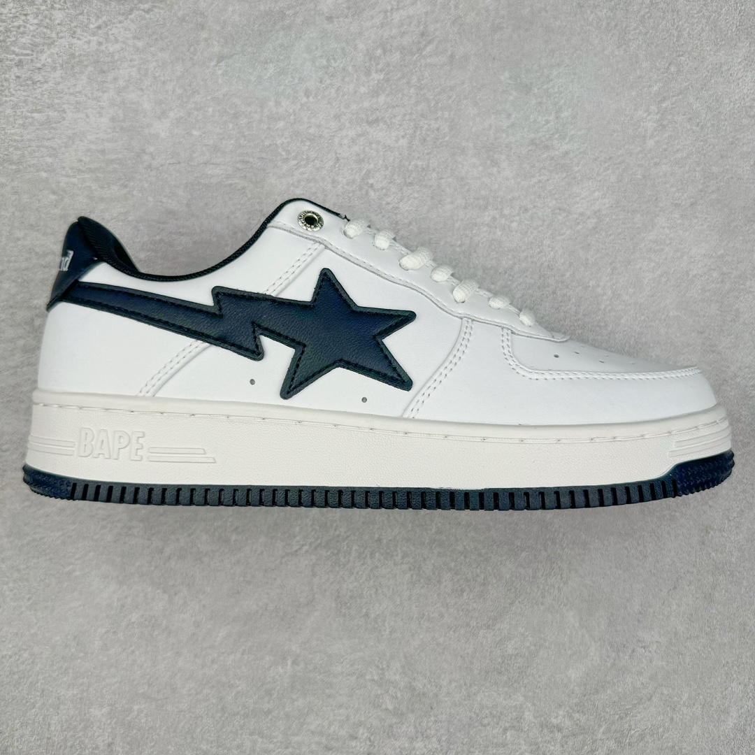 ＃C版纯原 第二档价格配色 Bape Sta To Low 明星同款 猿人头经典漆皮低帮运动休闲板鞋 全套原纸板楦头开发 确保原汁原味 市场最完美低趴版型 一比一鞋头弧度高度鞋身弧度 外贸平台指定订单 匠心打造 开发时长超过半年 独家私模磨具冲刀加持 原厂特供皮料光泽色卡零偏差 内里均采用市场最好的超软原厂填充棉 原数据进口机台高频印压LOGO 最高QC检验标准 控制溢胶瑕疵 深浅定位均保持zp一致 中底嵌入Ortholite缓震材质 全套原包装 包含猿人logo 定制防尘袋 尺码：36 36.5 37 38 38.5 40 40.5 41 42 42.5 43 44 44.5 45 46-选品中心